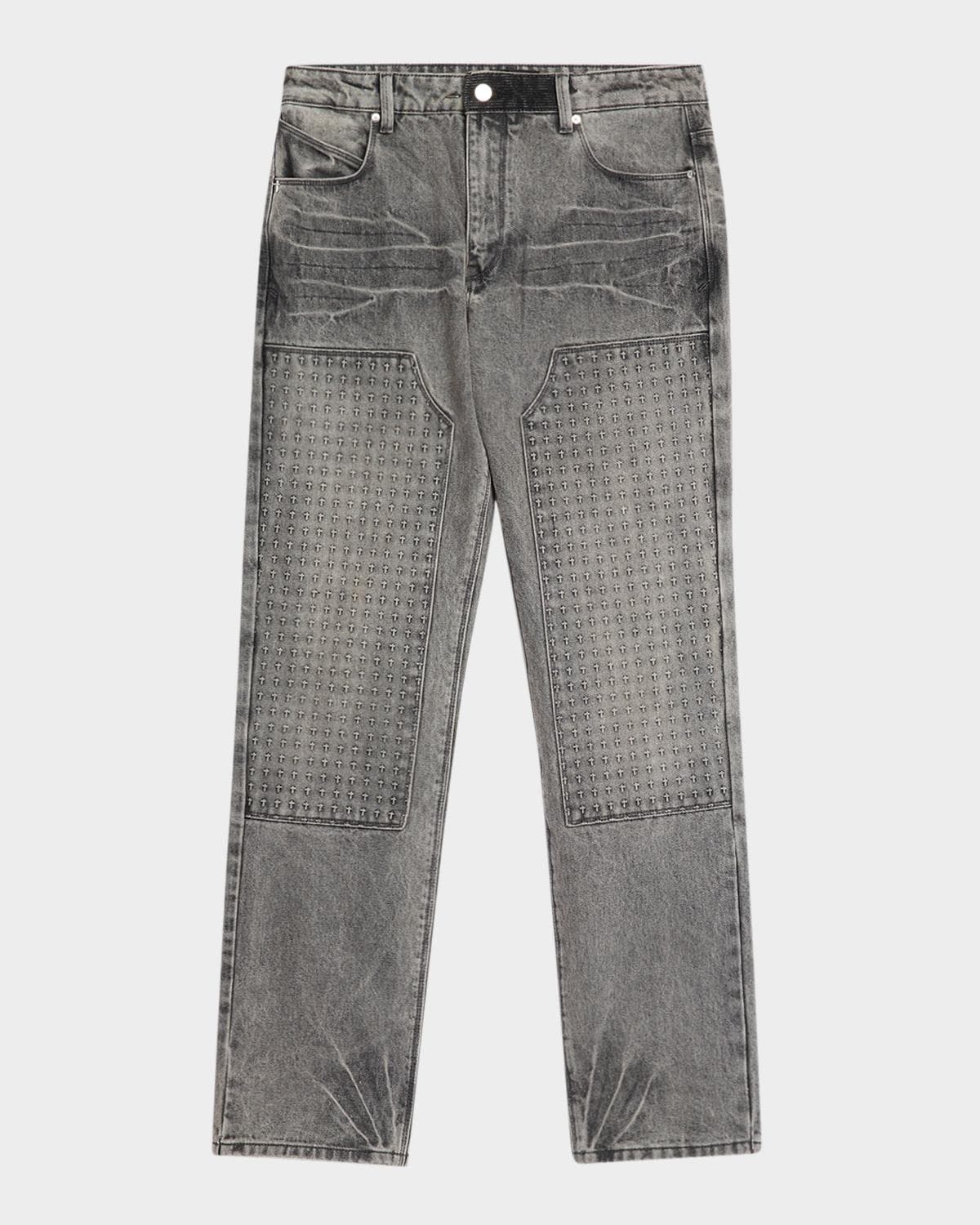 RTA Men's Ricardo Slim-Fit Carpenter Jeans