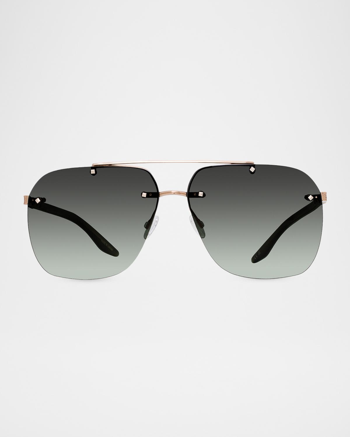 Barton Perreira Daniel 64mm Metal Aviator Sunglasses
