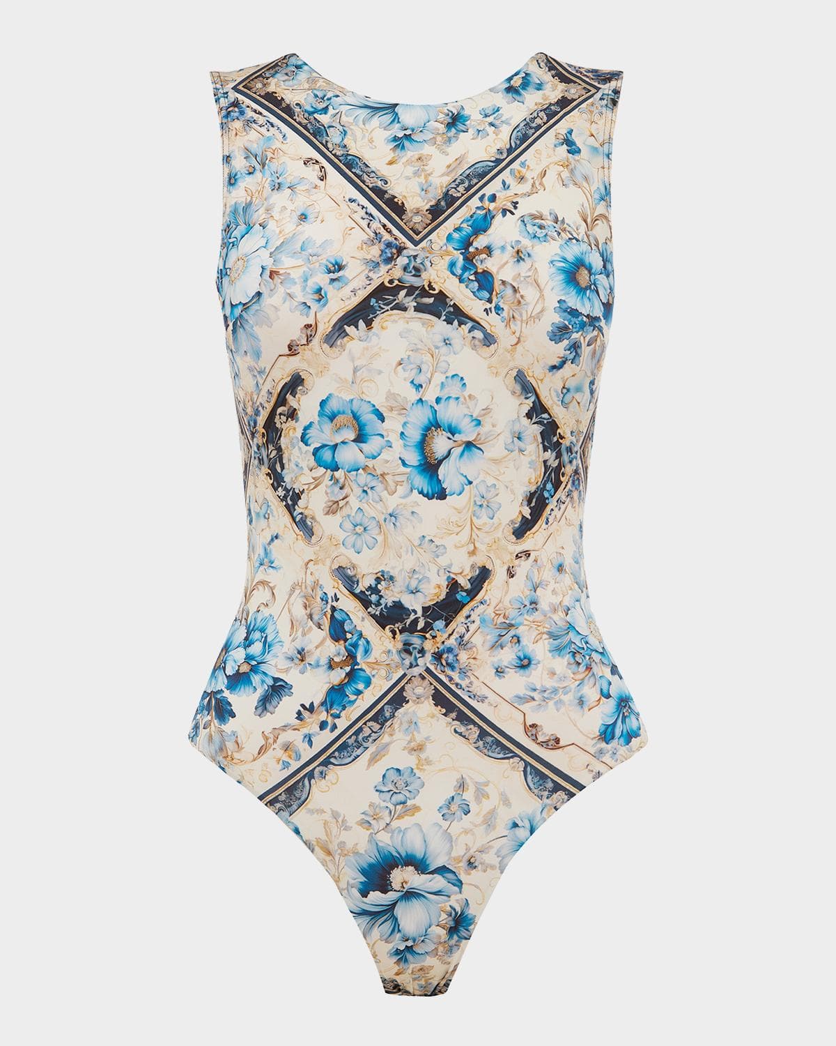 Aqua Blu Australia Brianna Belted One-Piece Swimsuit