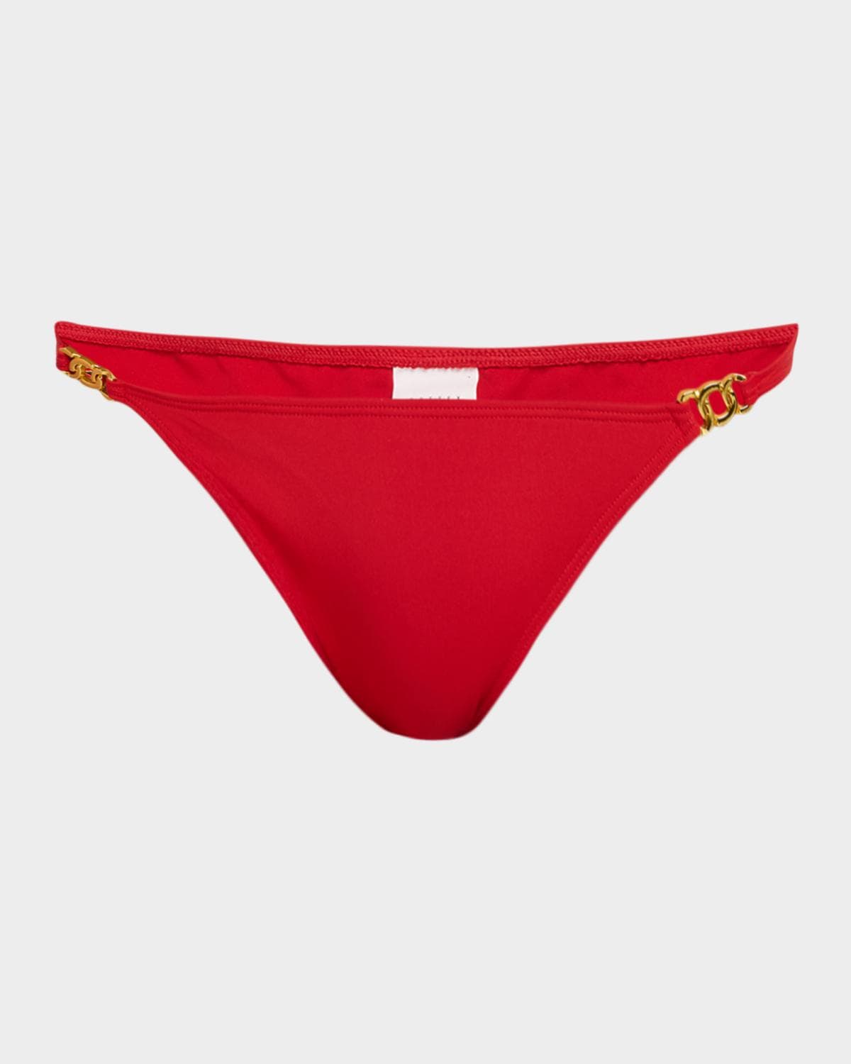 Nili Lotan Hardware Low-Waist Bikini Bottoms