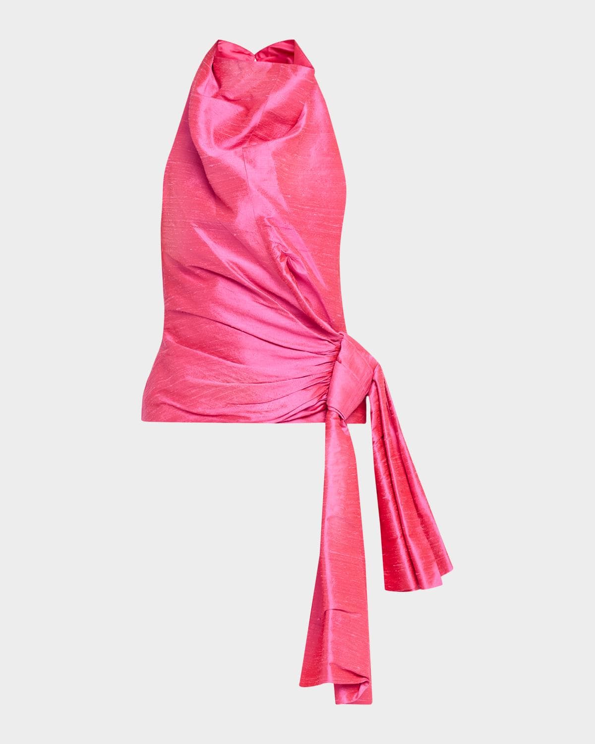 CHRISTOPHER JOHN ROGERS Silk Sarong Top
