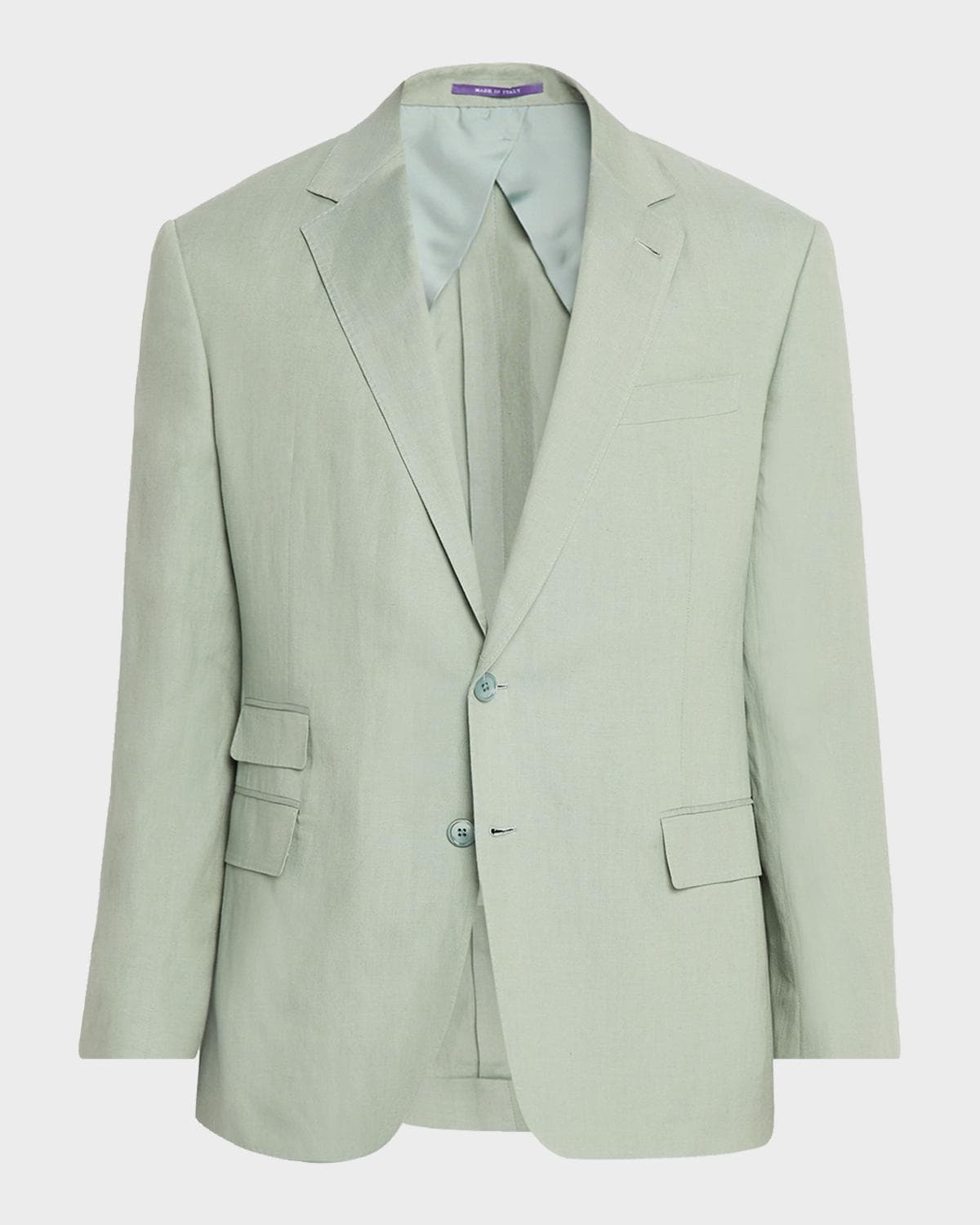 Ralph Lauren Purple Label Men's Kent Hand-Tailored Silk-Linen Jacket
