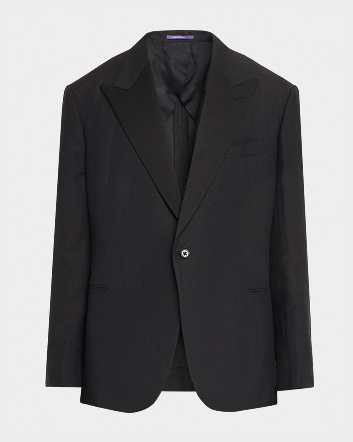 Ralph Lauren Purple Label Men's Kent Hand-Tailored Silk-Linen Tuxedo