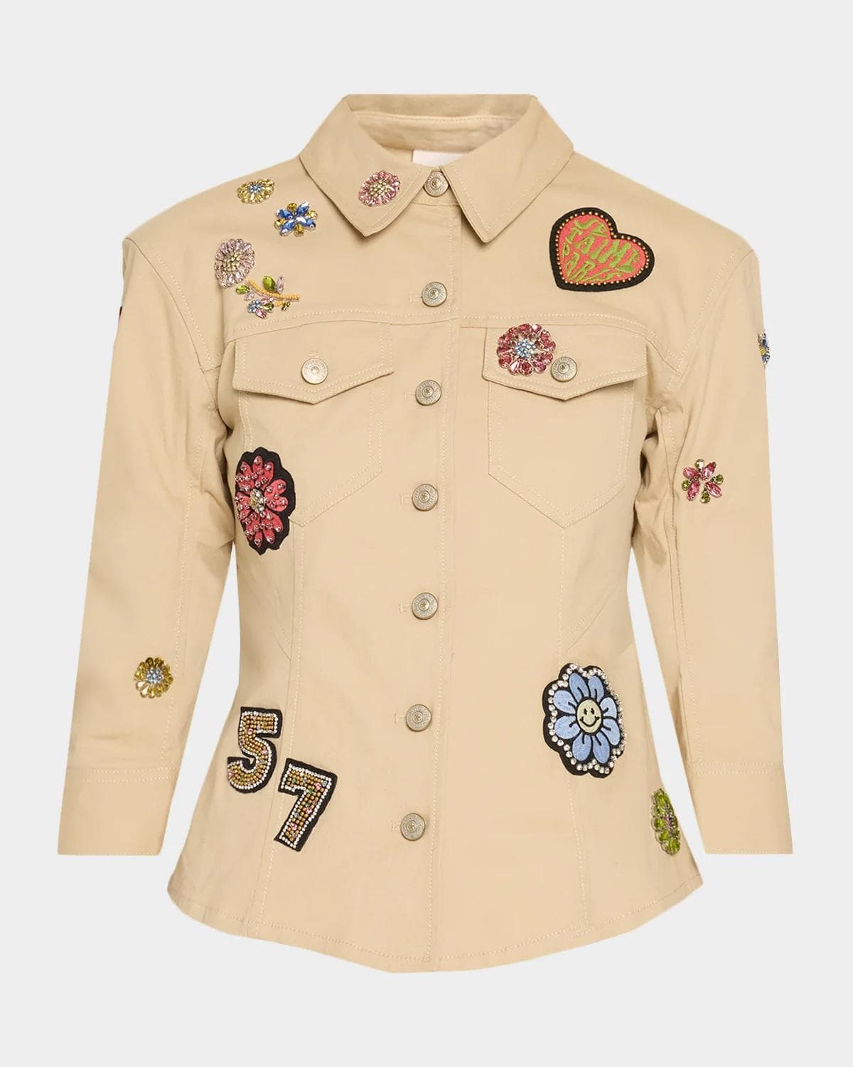 Cinq à Sept Canyon Retro Love Scrunched Jacket