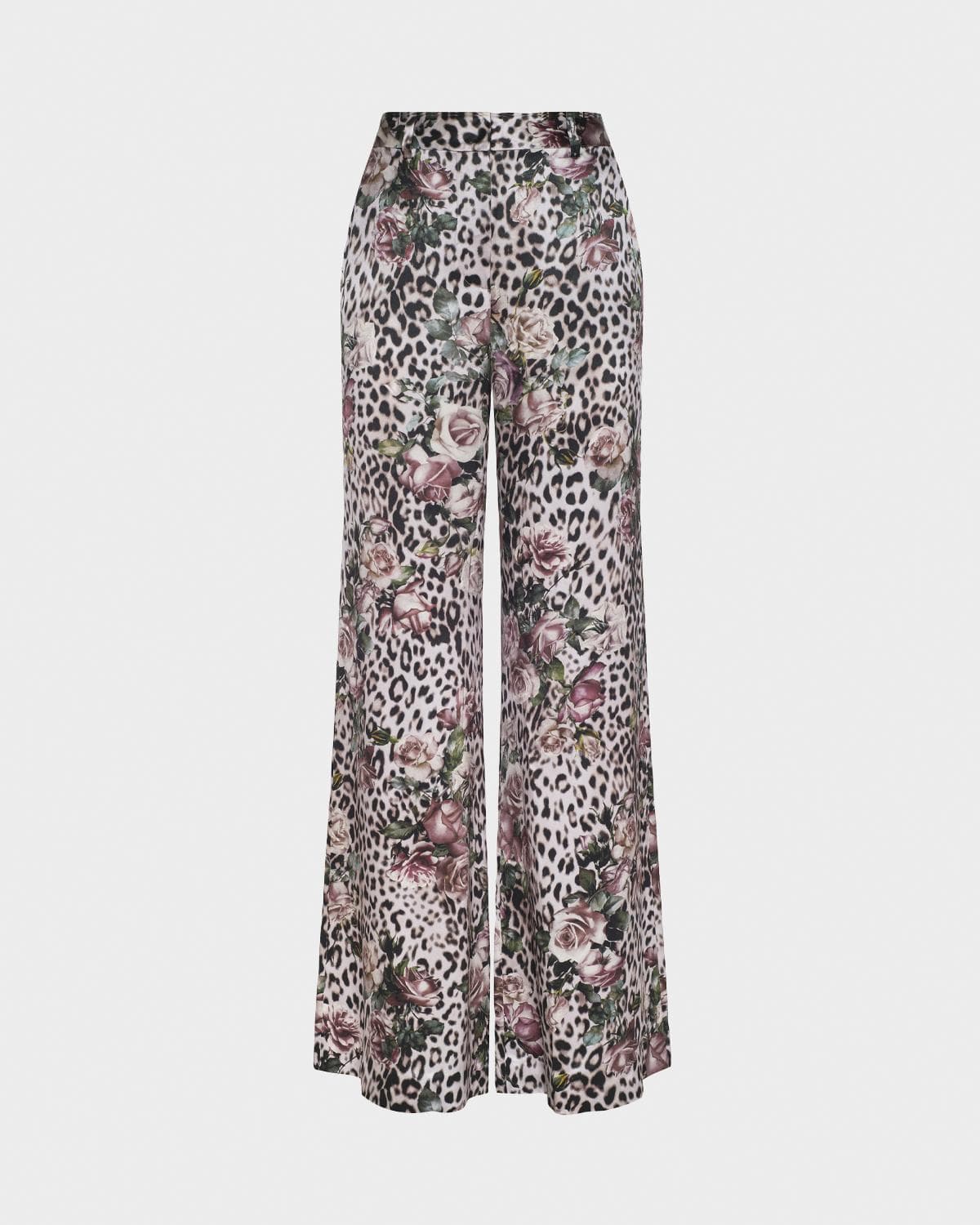 L 'AGENCE Pilar Silk Wide-Leg Pants