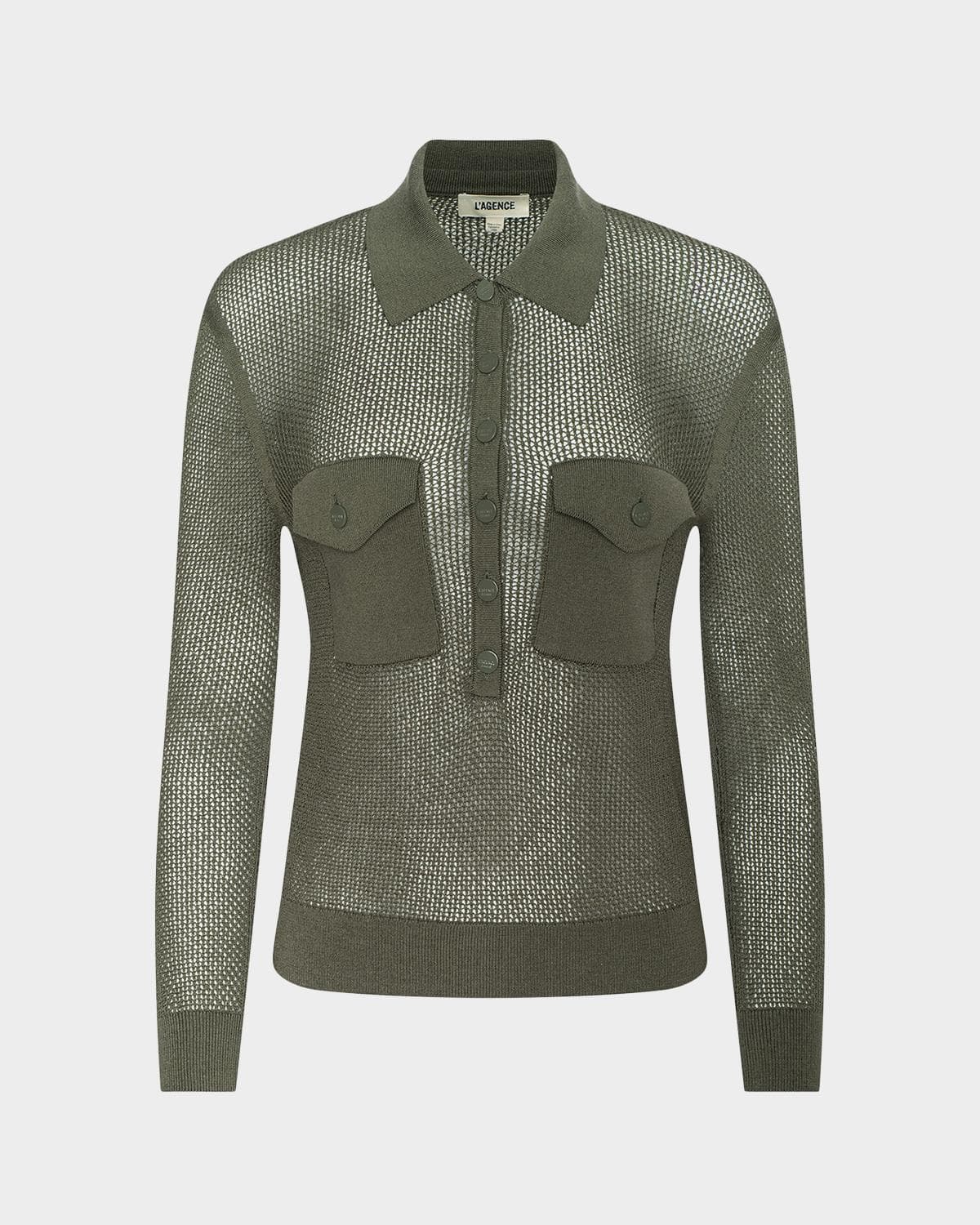 L 'AGENCE Carine Cashmere-Blend Sweater