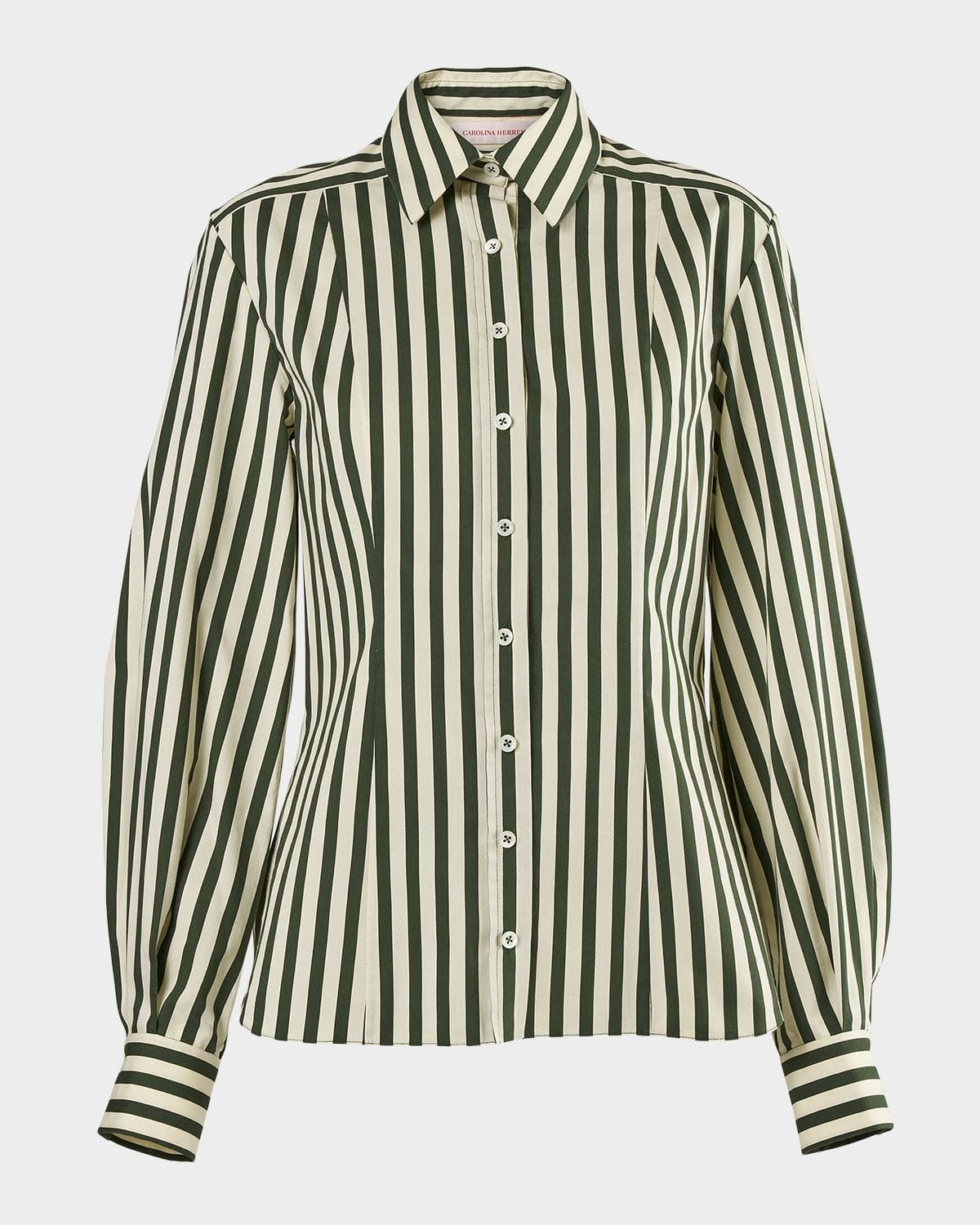 Carolina Herrera Isabella Striped Cotton Shirt