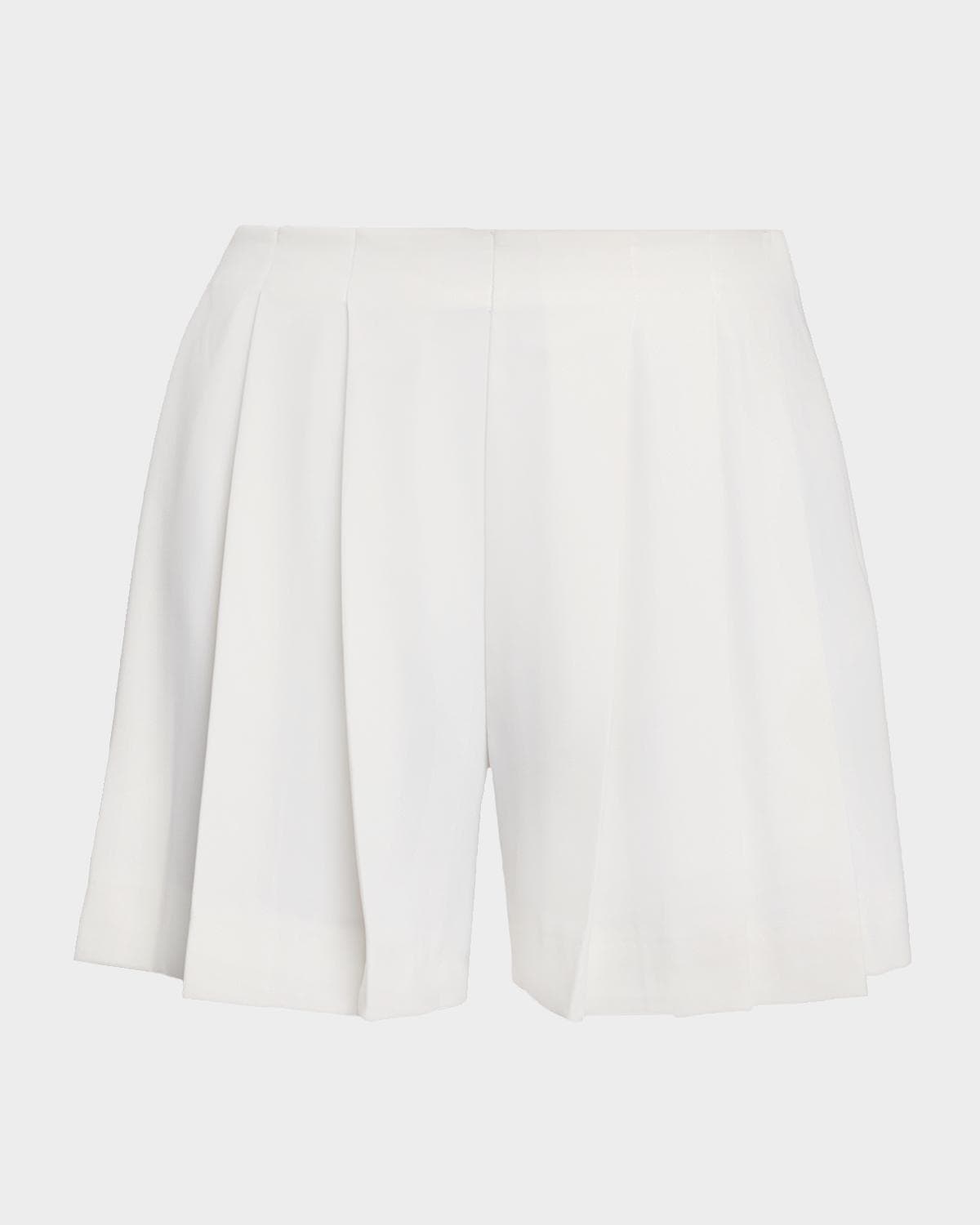 L 'AGENCE Naamah Pleated Shorts