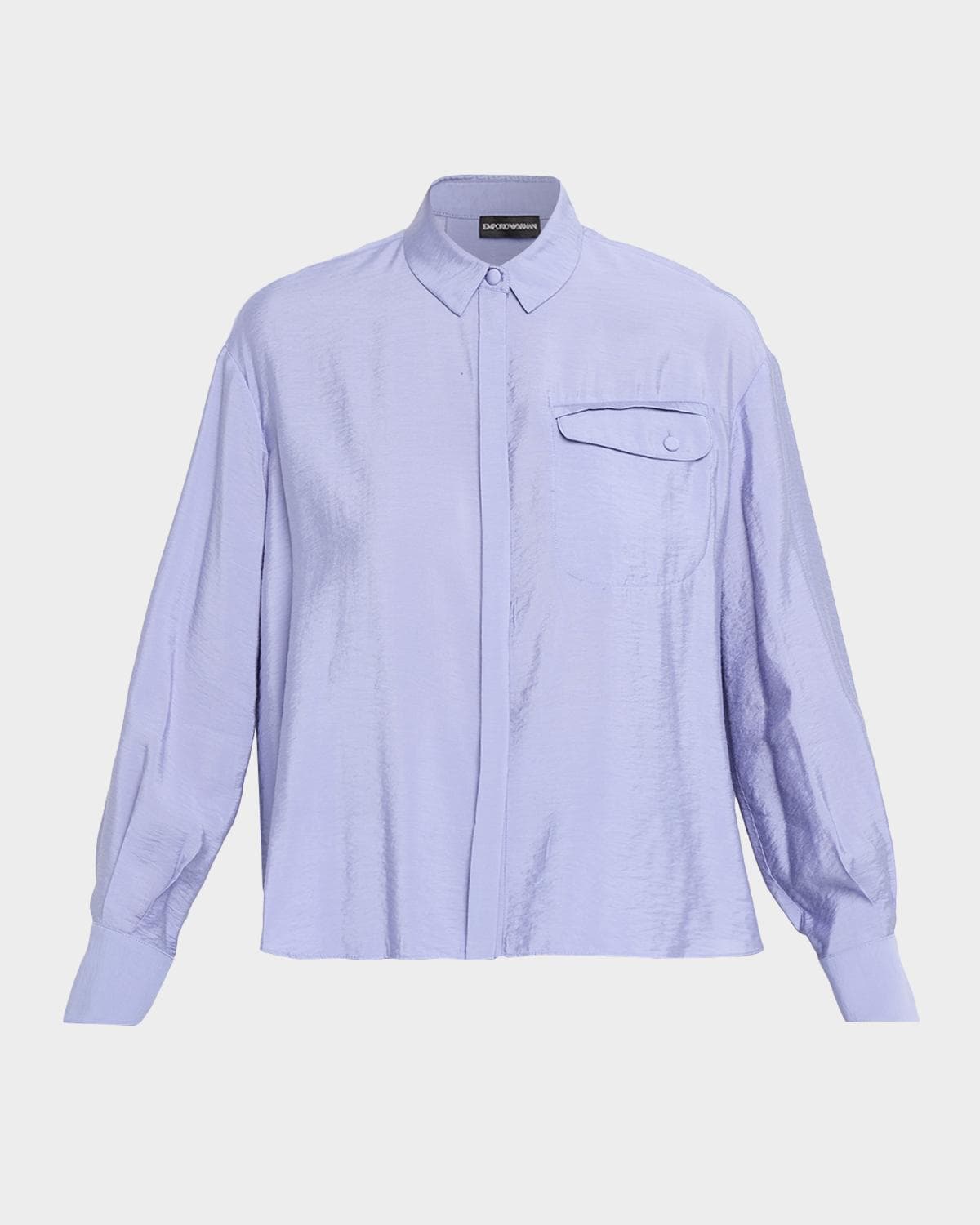 Emporio Armani Button-Down Viscose Shirt