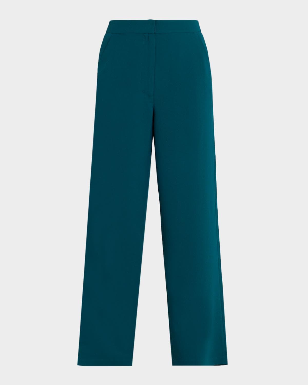 Misook Mid-Rise Straight-Leg Pants · X-LARGE