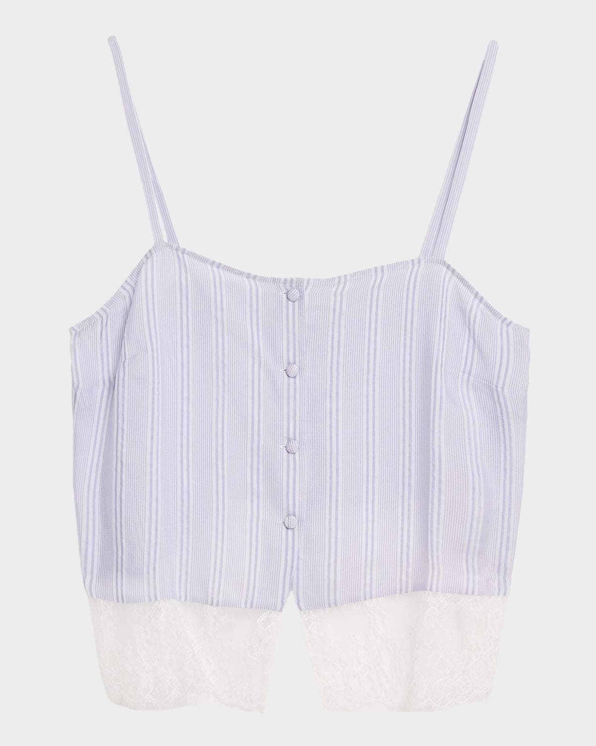 FRAME The Stripe Lace Cami