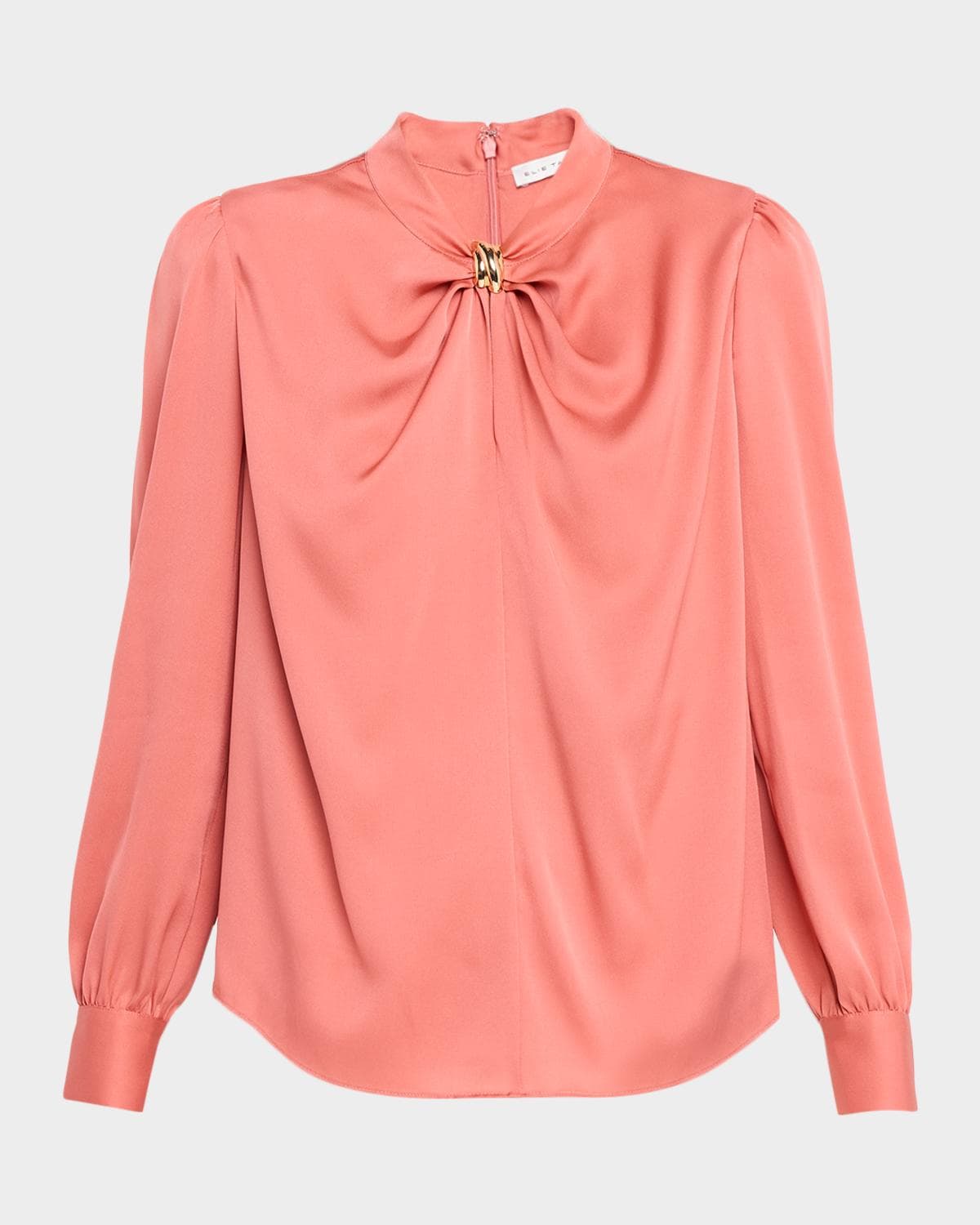 Elie Tahari Stretch-Silk Blouse