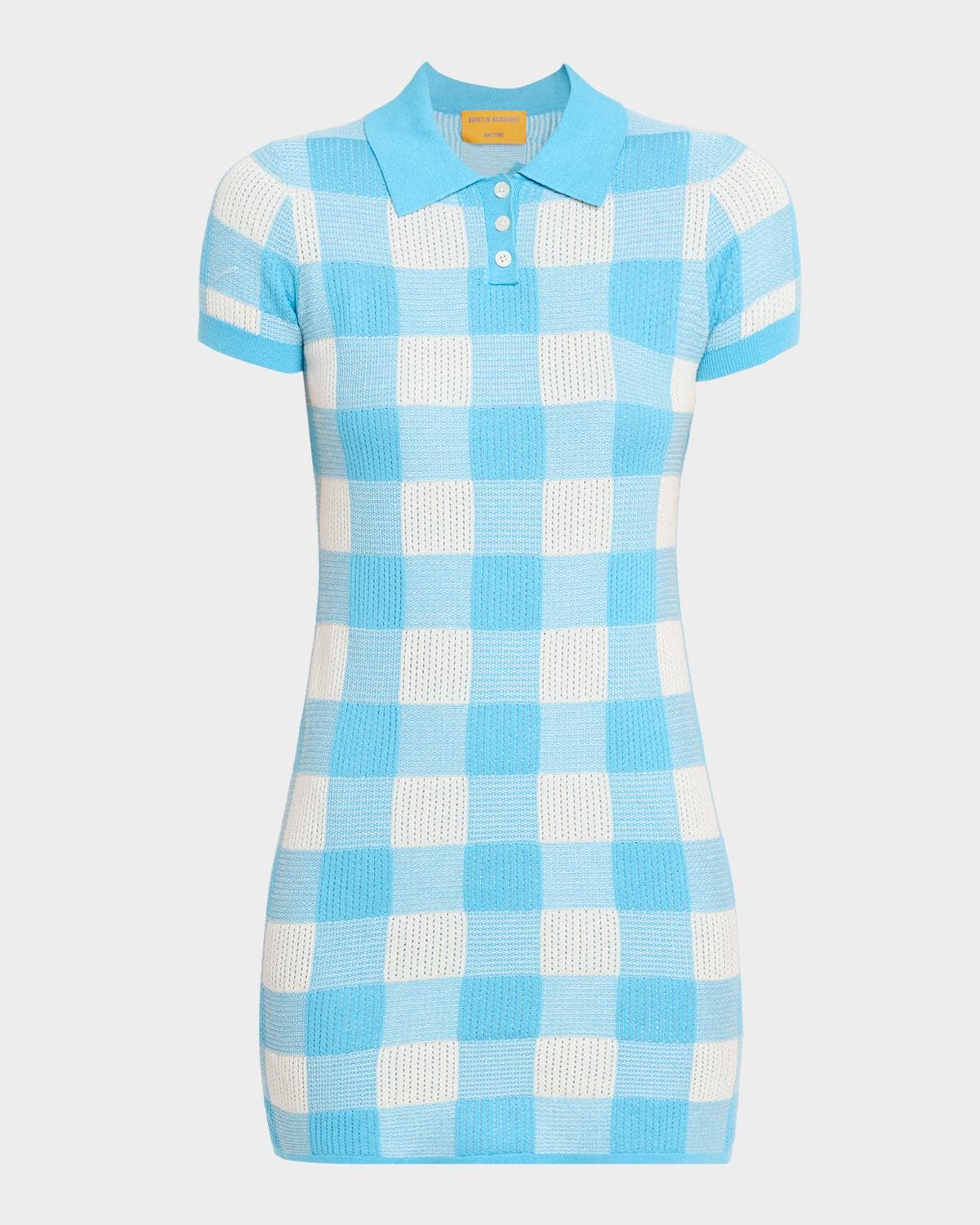 Guest in Residence Gingham Polo Dress
