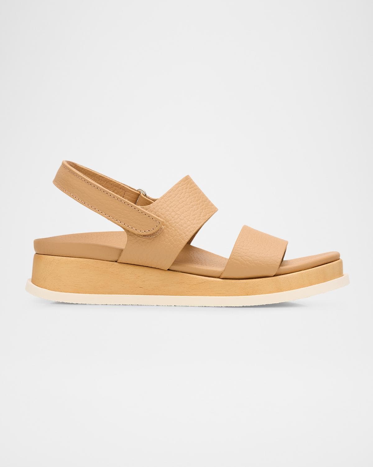 Pedro Garcia Brooklyn Leather Layered Flatform Sandals