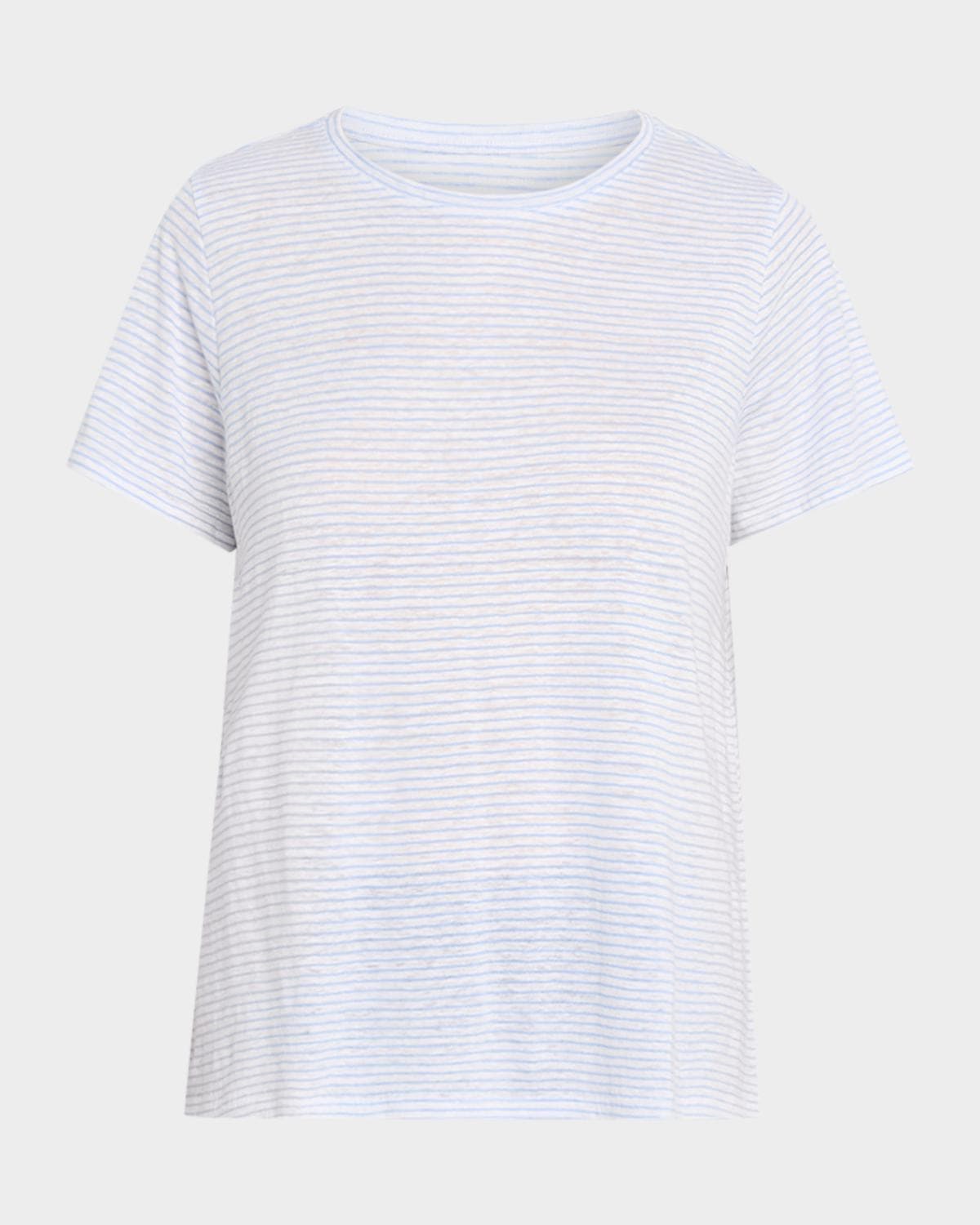 Eileen Fisher Striped Crewneck Tee