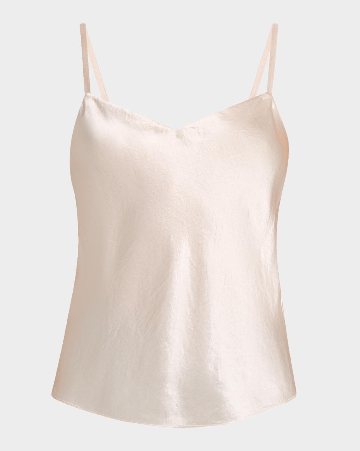 Vince Satin V-Neck Cami