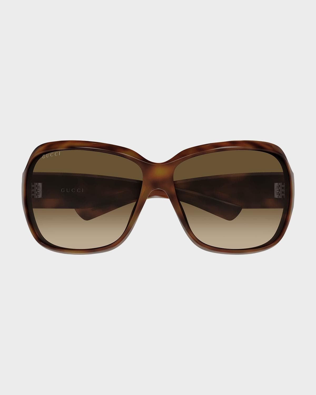 Gucci Logo 70mm Square Sunglasses