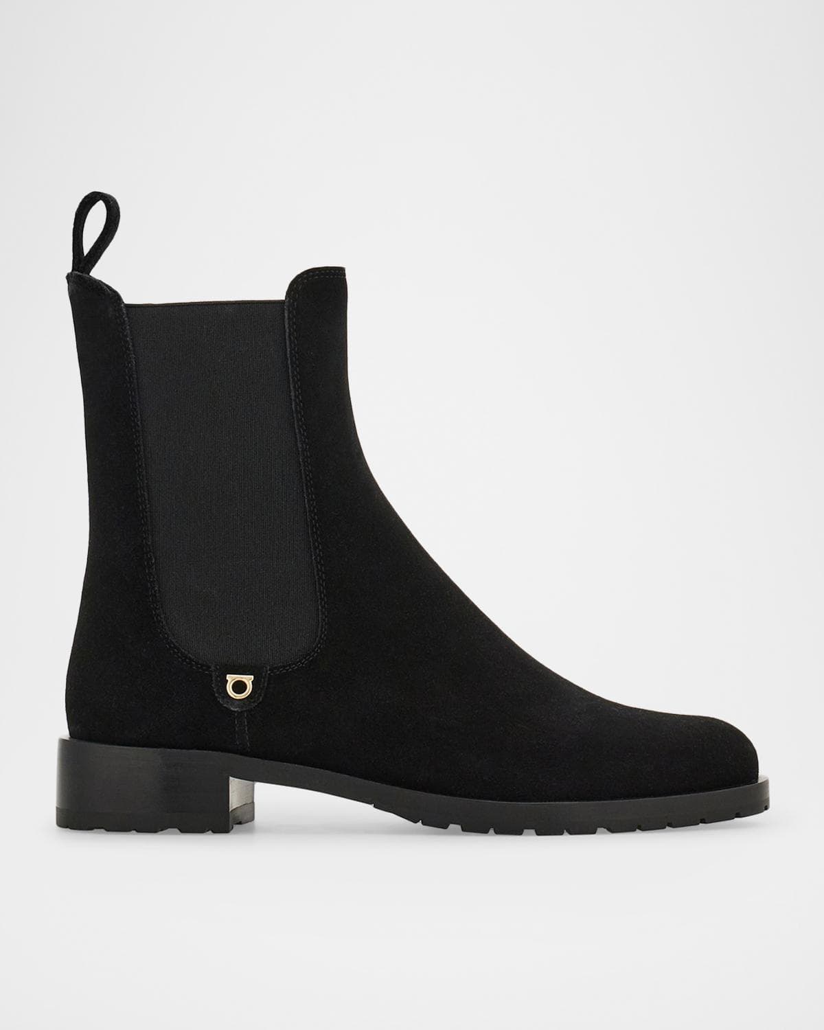 FERRAGAMO Briuli Suede Chelsea Boots