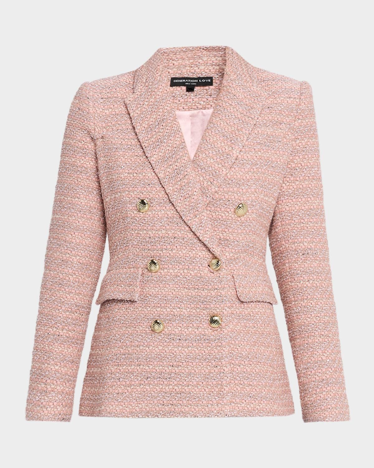 Generation Love Arielle Tweed Blazer