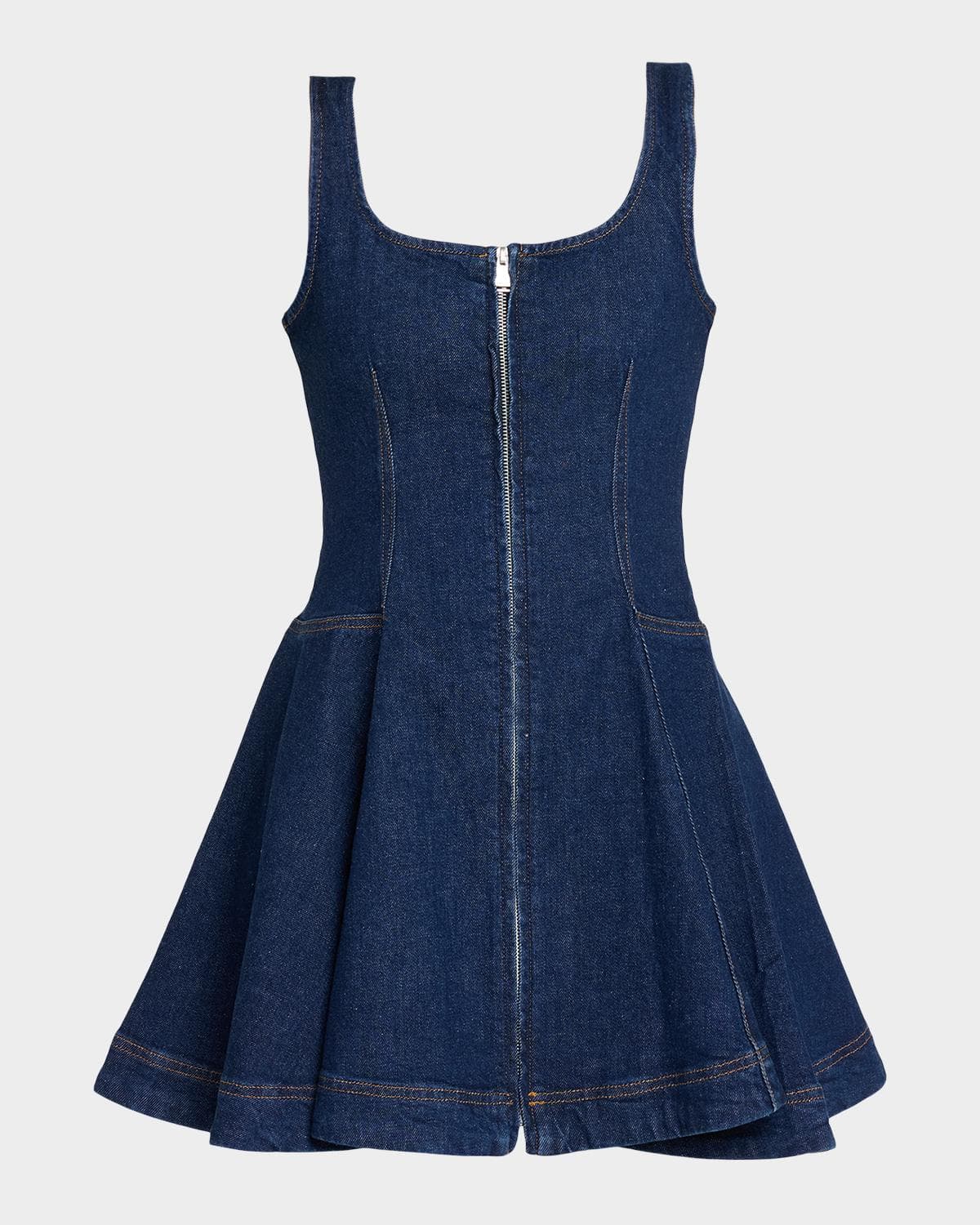 SIMKHAI Eleodra Denim Mini Dress
