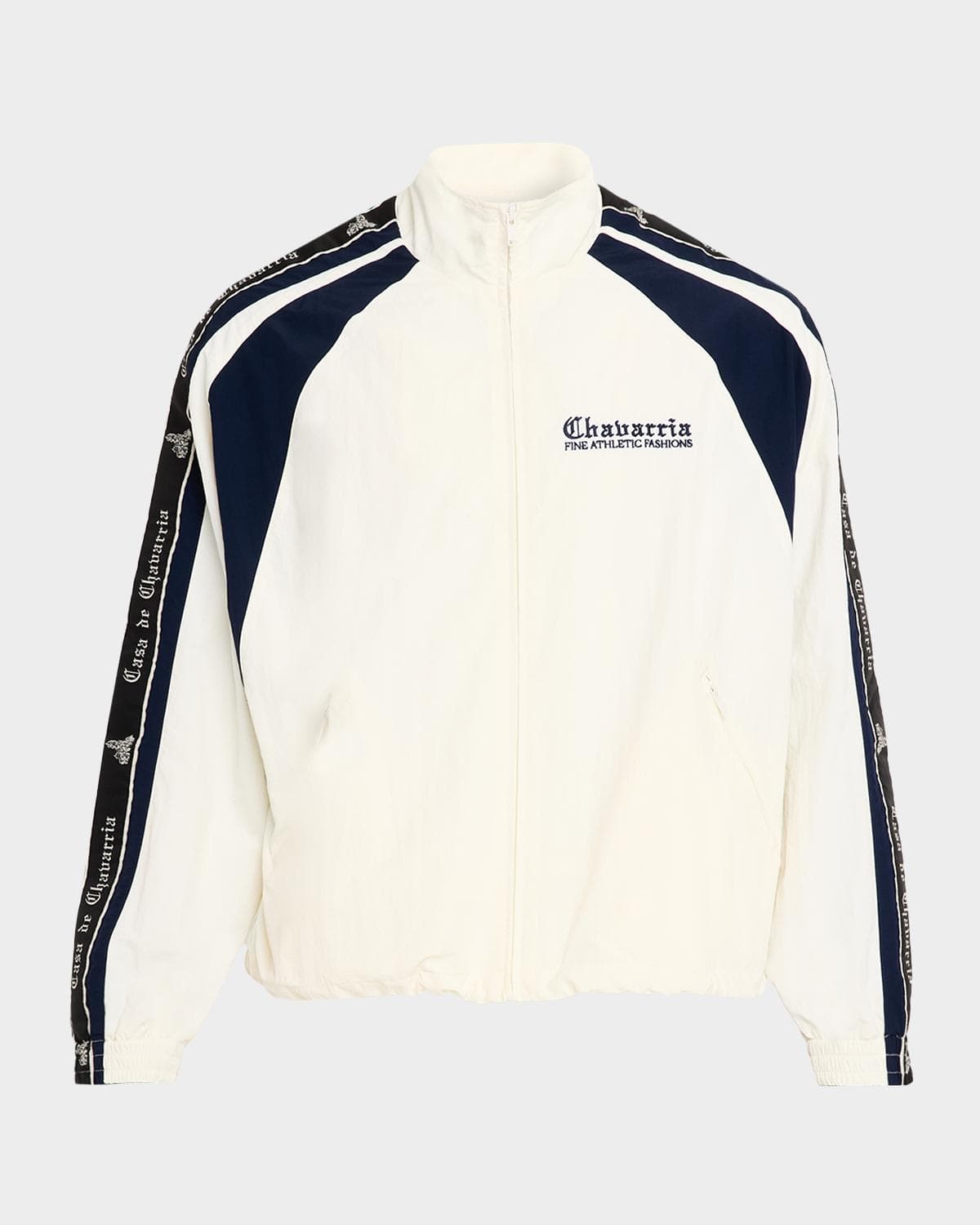 Willy Chavarria Men's Casa De Chavarria Tape Track Jacket