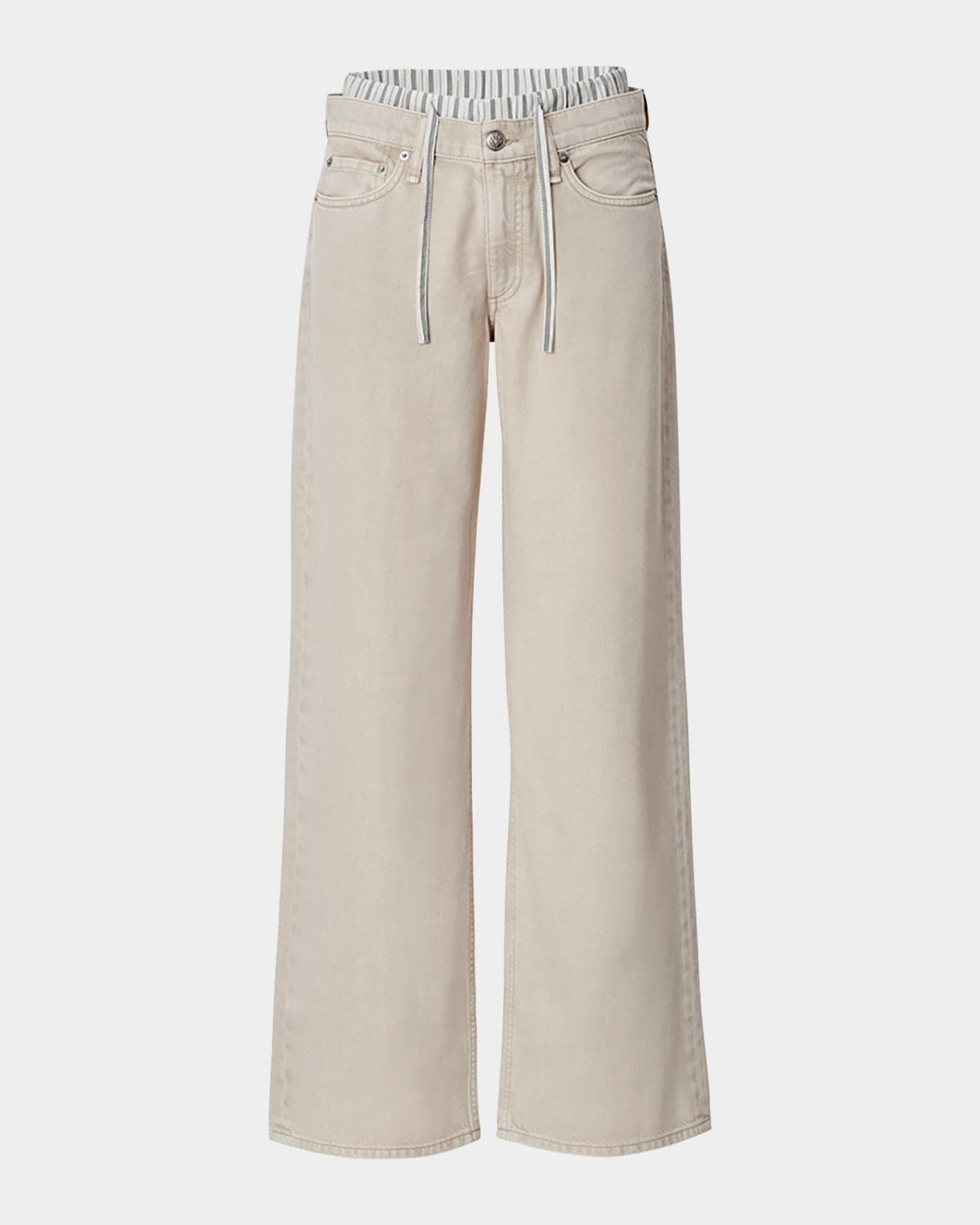 rag & bone Featherweight Cam Low-Rise Relaxed Straight Boxer Jeans