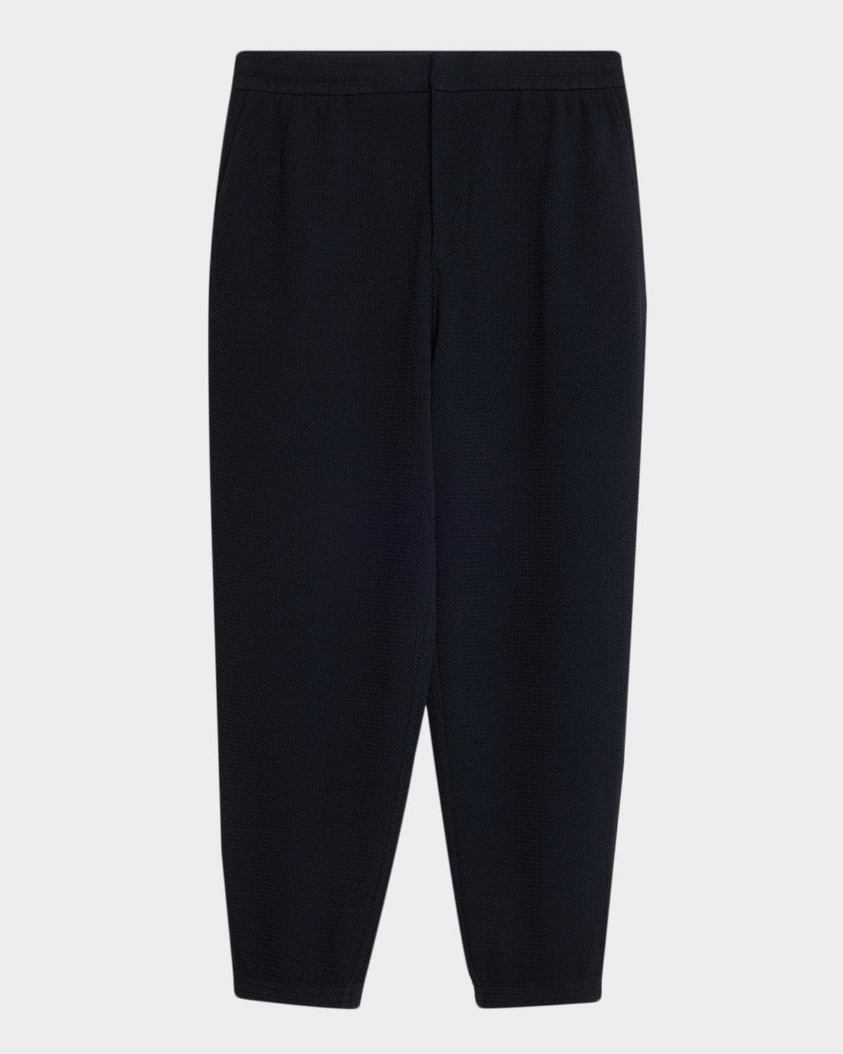 Emporio Armani Men's Textured Jersey Trousers