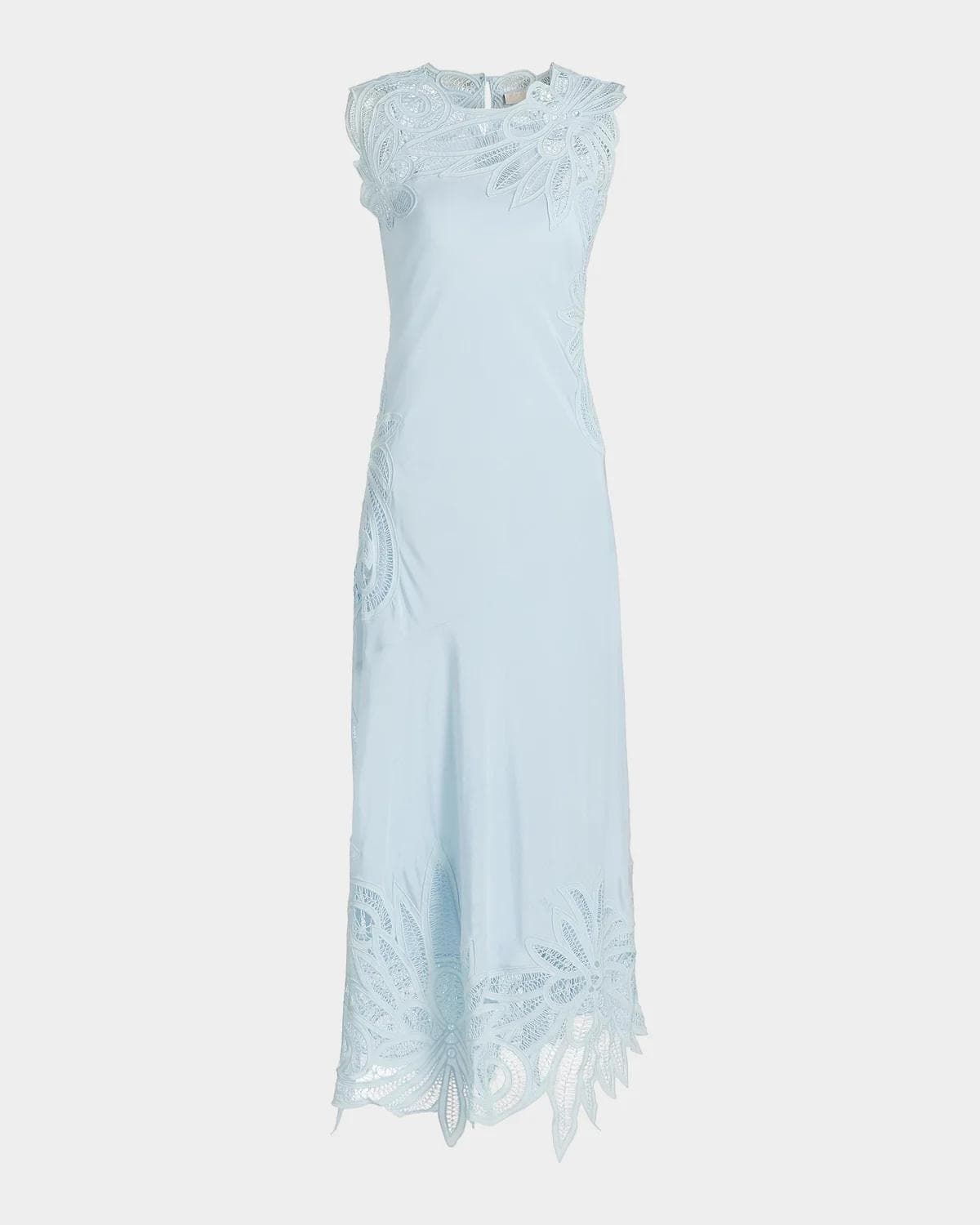 Ulla Johnson Idra Embroidered Silk Dress