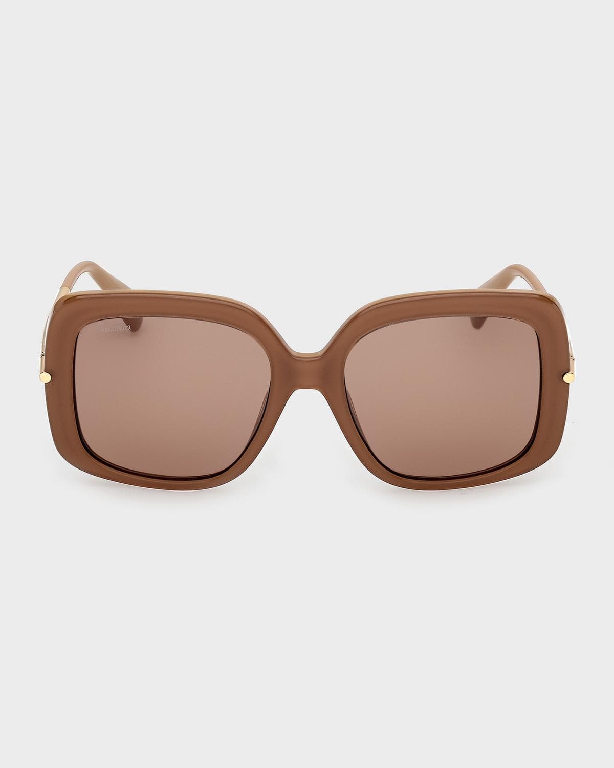 Max Mara 55MM Oversized Square Sunglasses