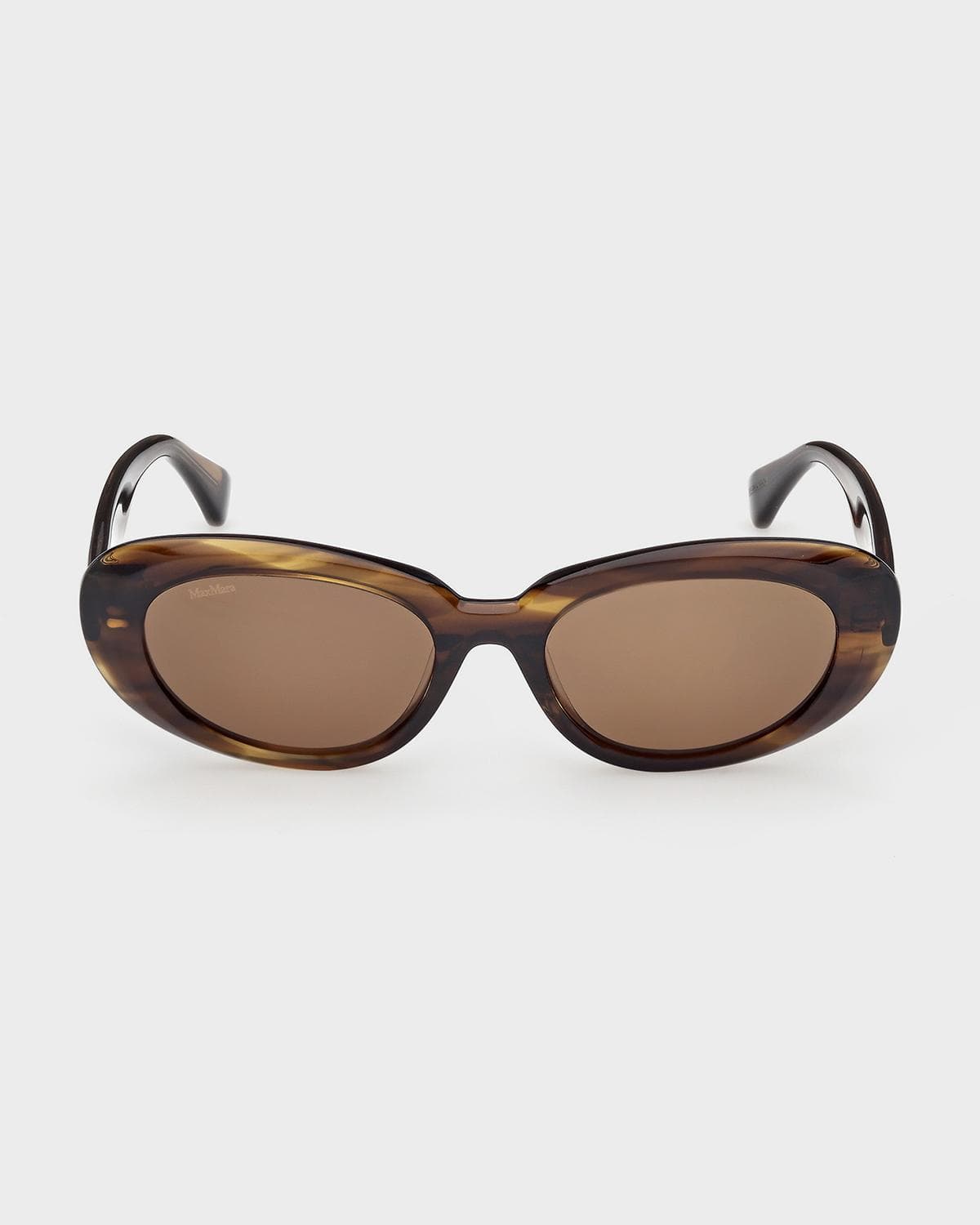 Max Mara 53MM Oval Sunglasses