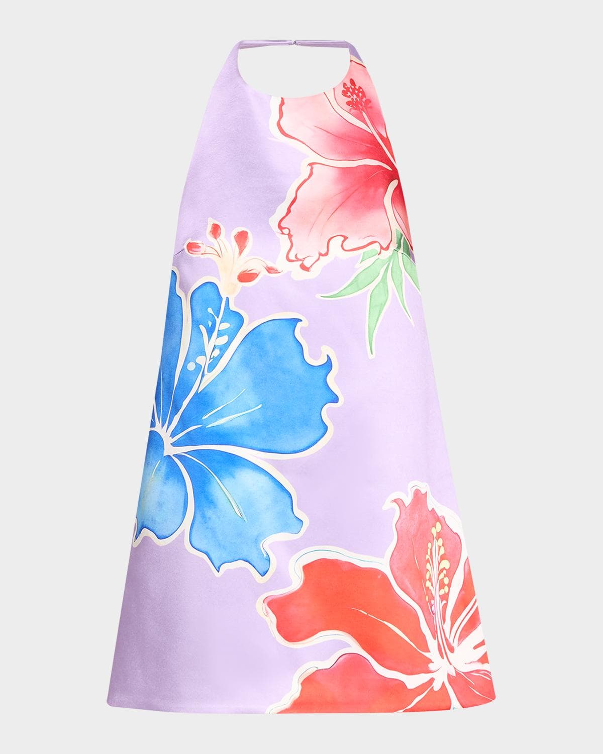 Retrofête Drexley Floral Halter Mini Dress