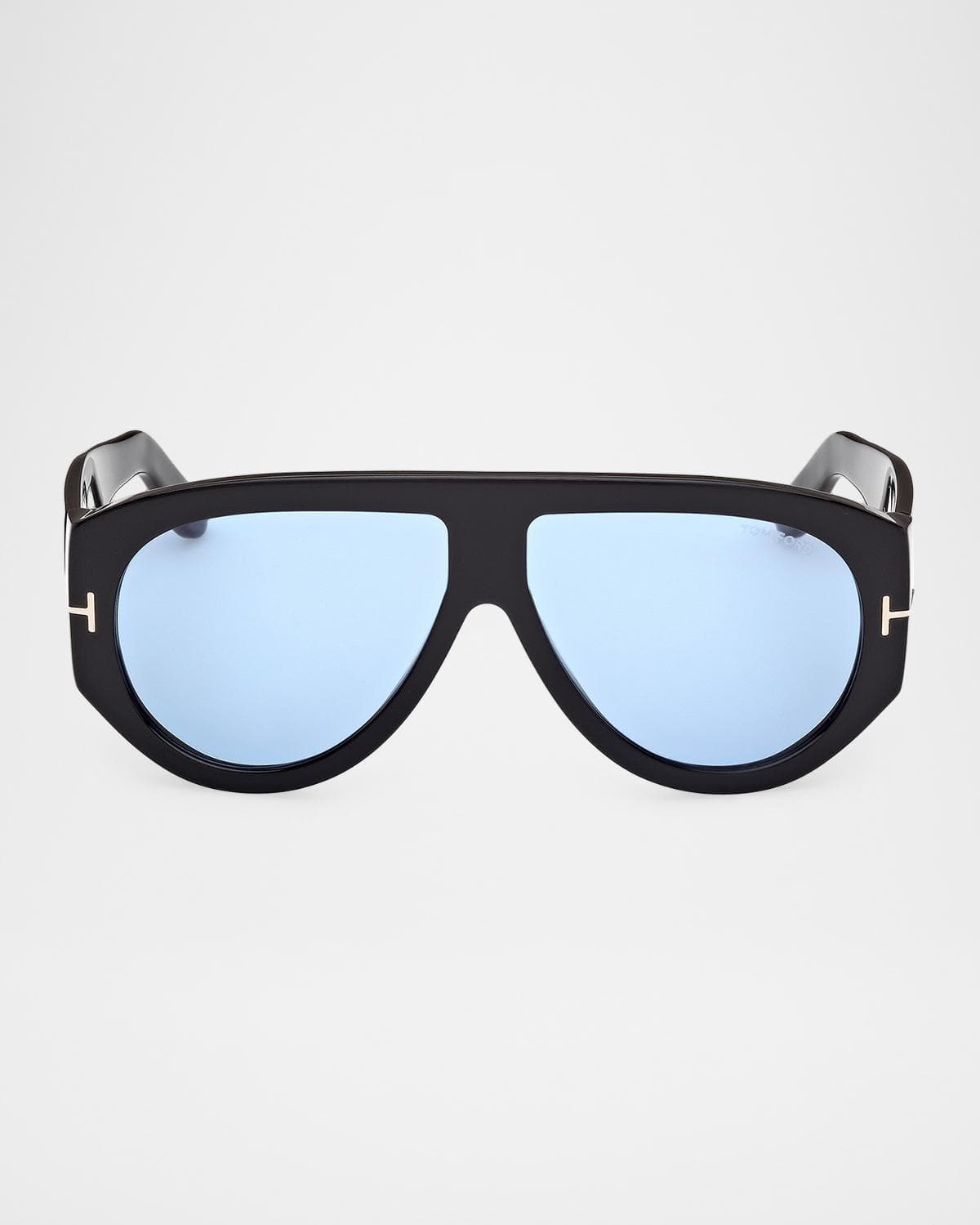 TOM FORD Bronson 60MM Acetate Pilot Sunglasses
