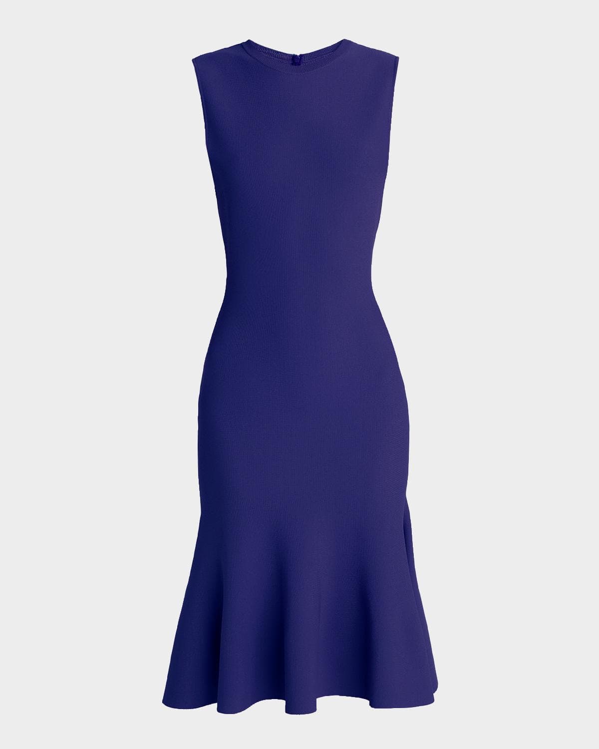 Stella McCartney Sleeveless Compact Knit Fit-And-Flare Dress · X-LARGE