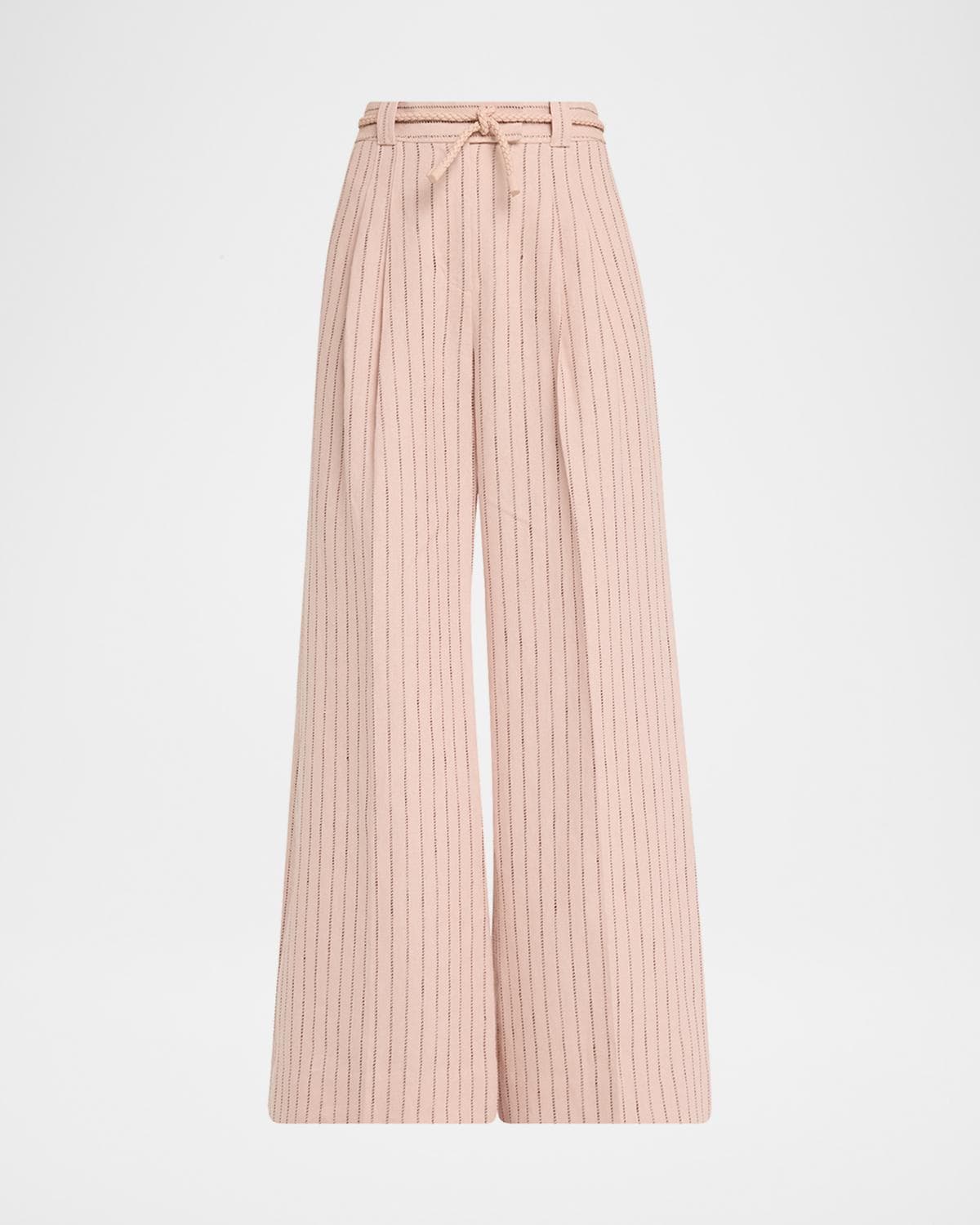 Zimmermann Alchemy Linen Wide-Leg Pants