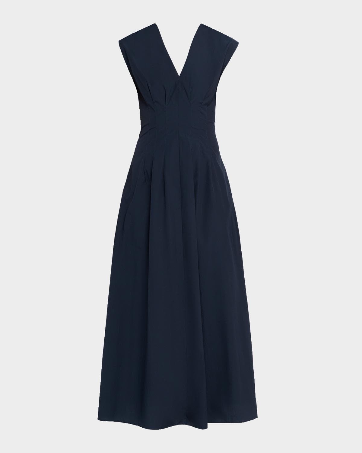 rag & bone Ines Sleeveless Poplin Maxi Dress