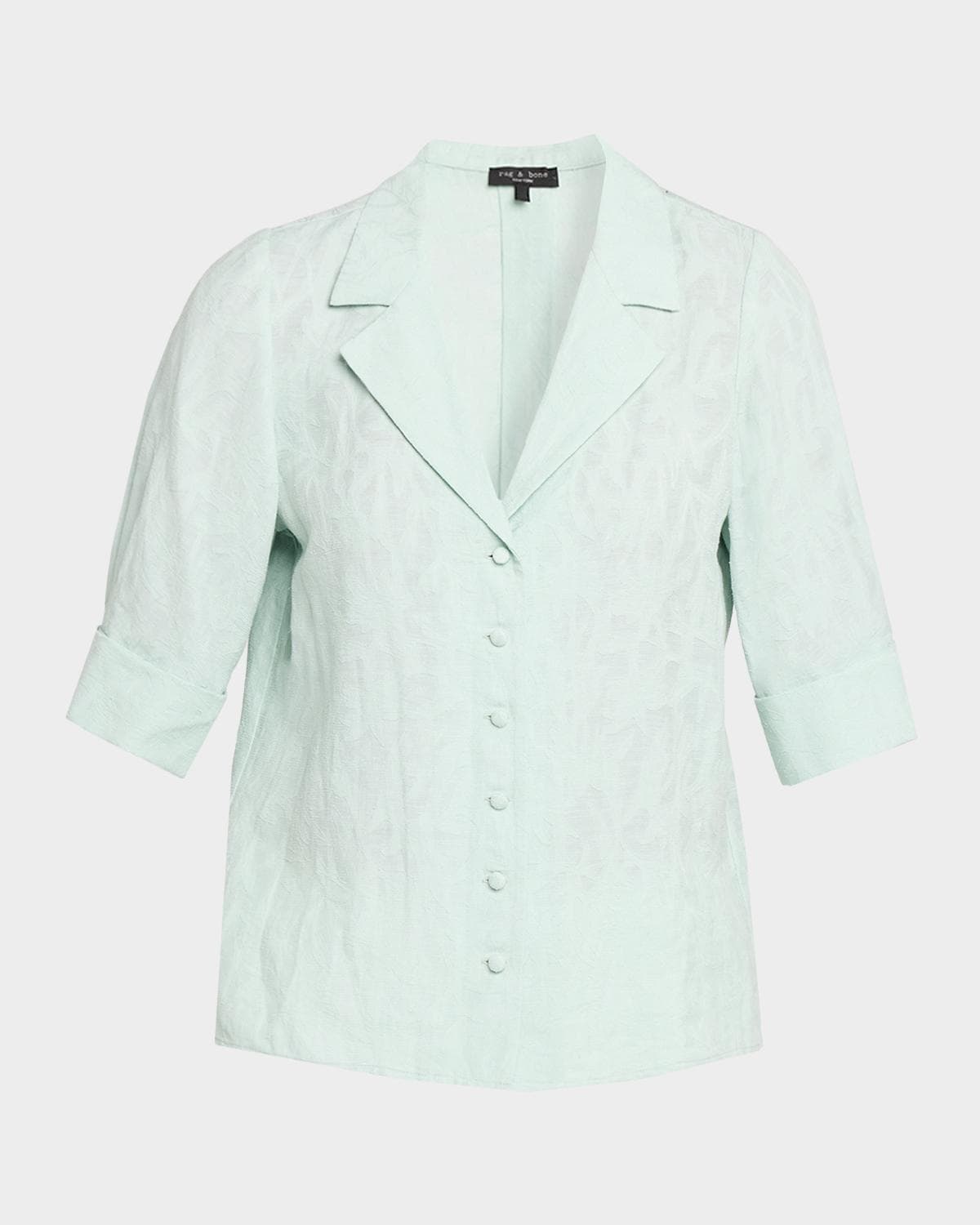 rag & bone Carmella Puff-Sleeve Blouse