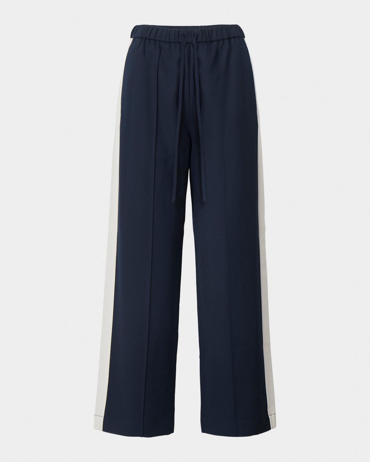 rag & bone Siena Striped Straight-Leg Wool Pants