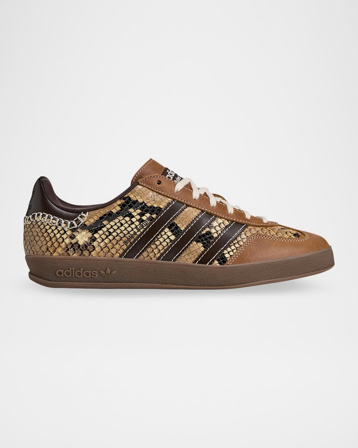adidas x Wales Bonner Men's Gazelle Snake-Effect Leather Sneakers