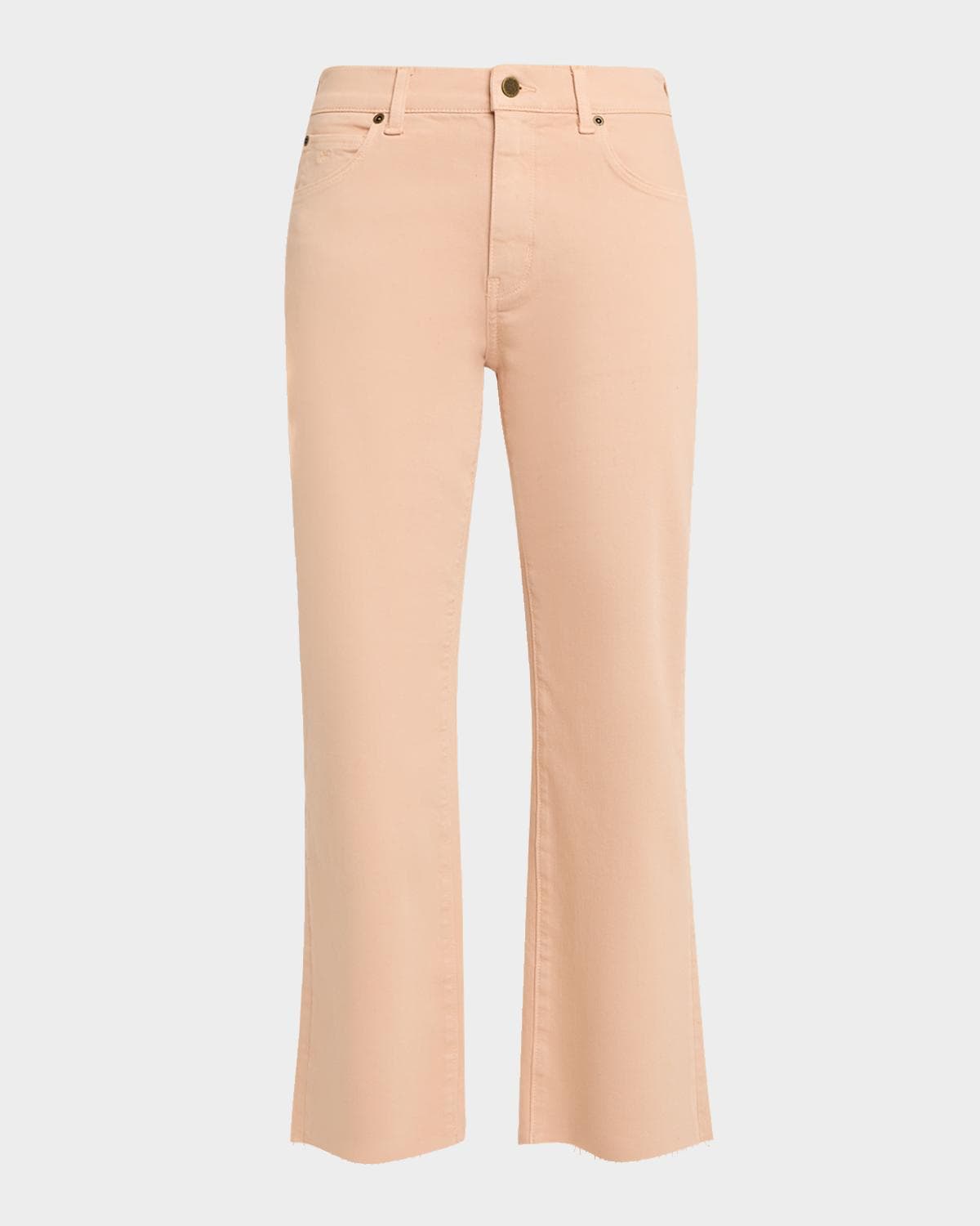 Kobi Halperin Mika Flare-Leg Raw Hem Crop Pants