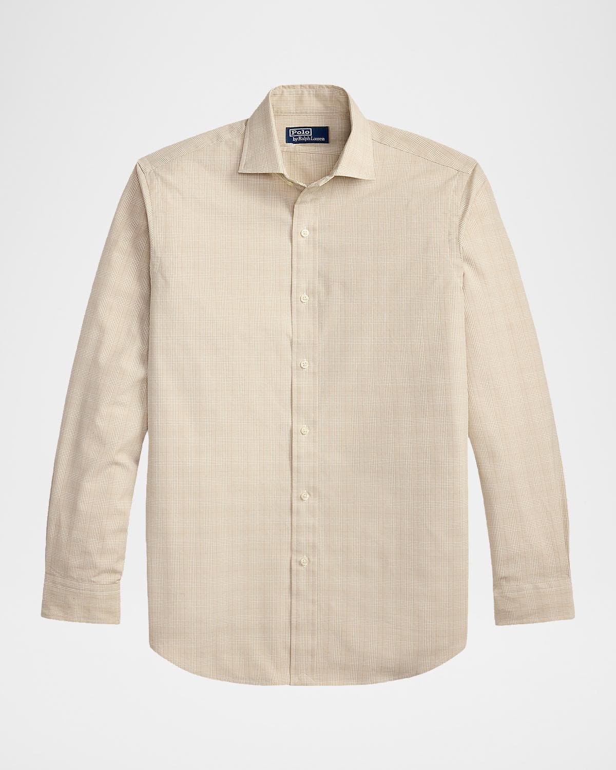 Polo Ralph Lauren Men's Cotton Poplin Woven Plaid Sport Shirt