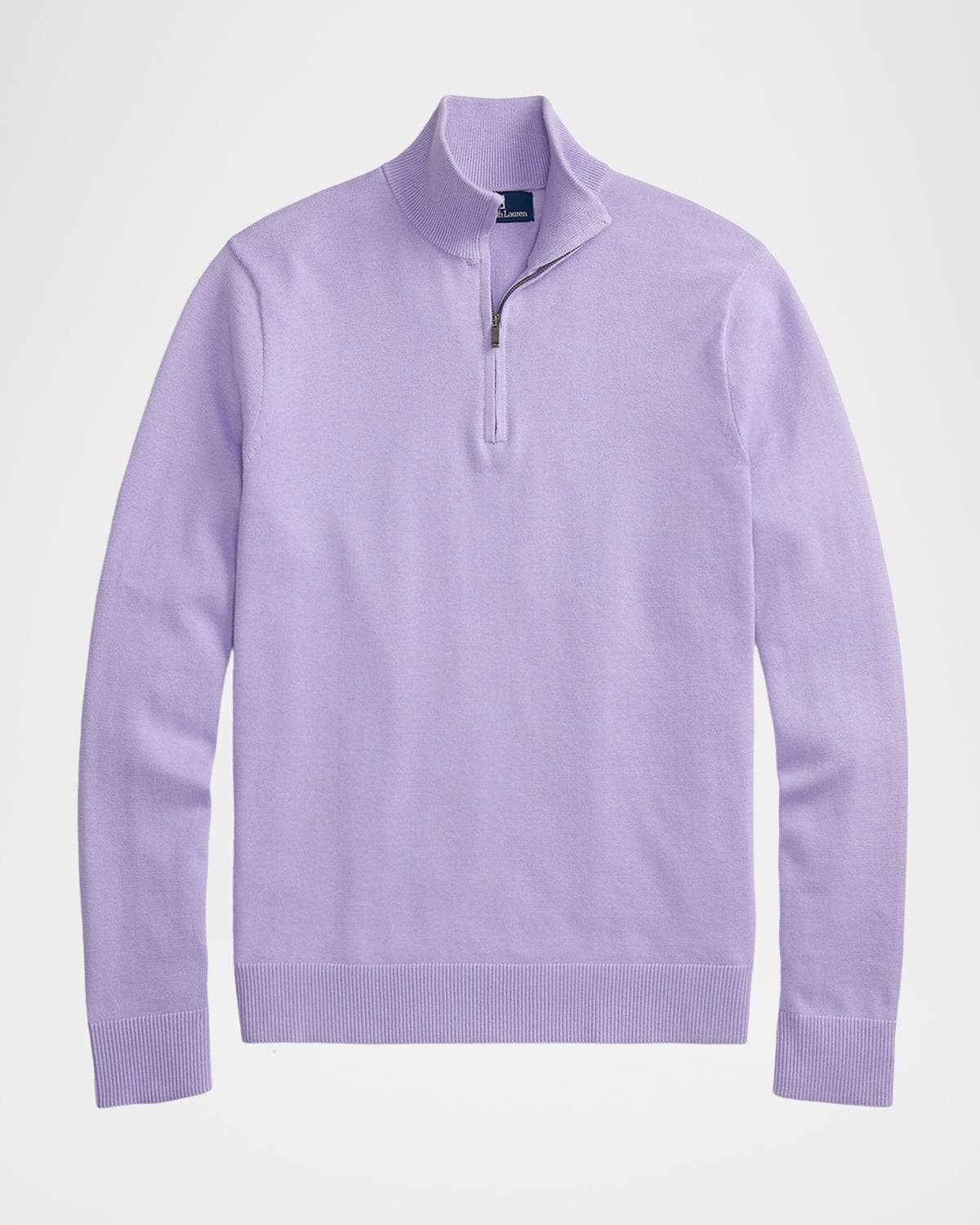 Polo Ralph Lauren Men's Cotton Quarter-Zip Sweater