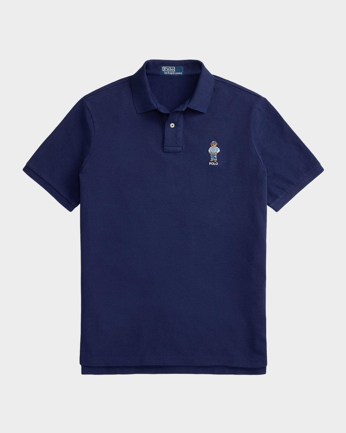 Polo Ralph Lauren Men's Classic Fit Polo Bear Mesh Polo Shirt
