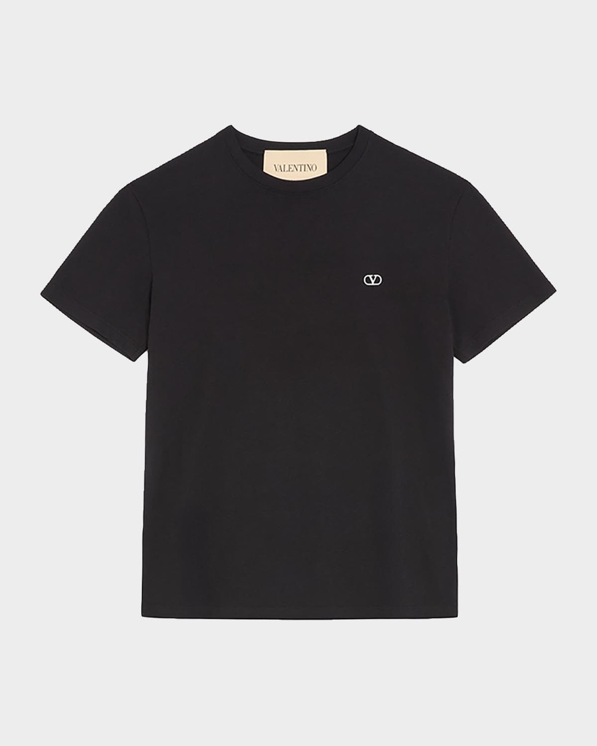 Valentino Garavani Men's VLogo Signature Cotton Short-Sleeve T-Shirt
