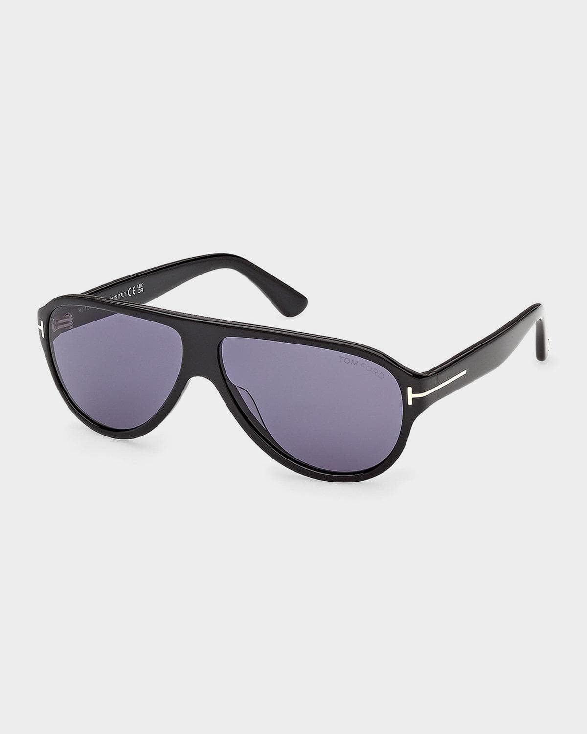 TOM FORD Men's Samuele 02 61mm Acetate Aviator Sunglasses