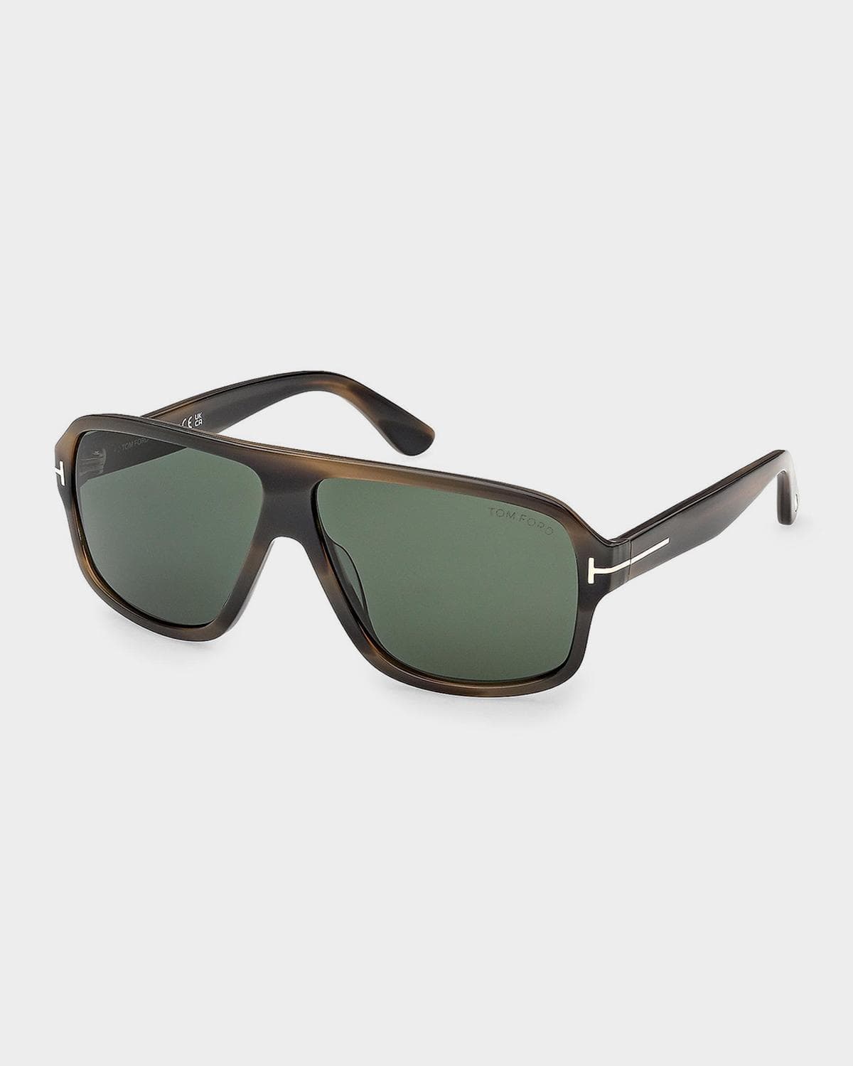 TOM FORD Men's William-02 Acetate Rectangle Sunglasses