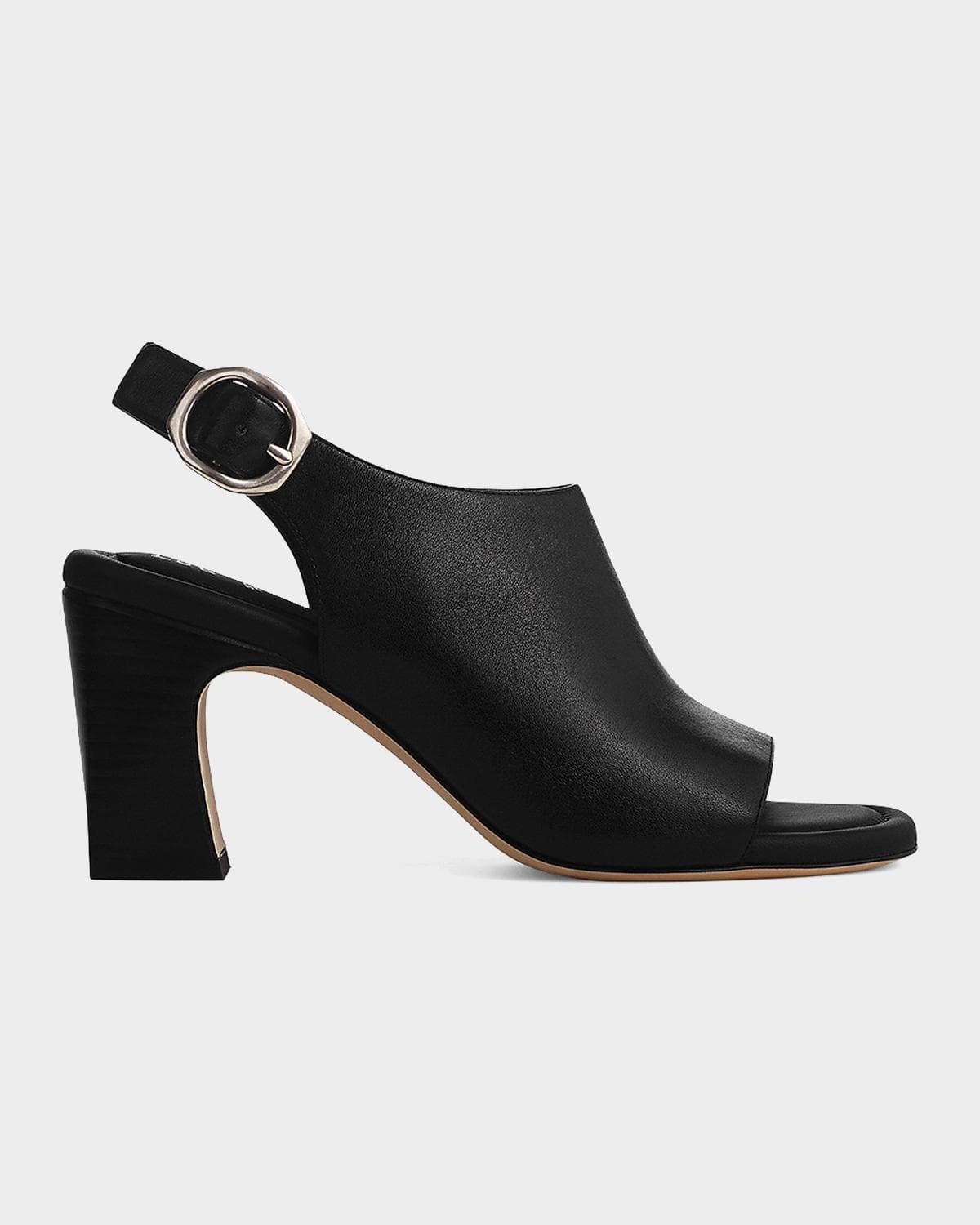 rag & bone 75mm Gigi Leather Block-Heel Sandals