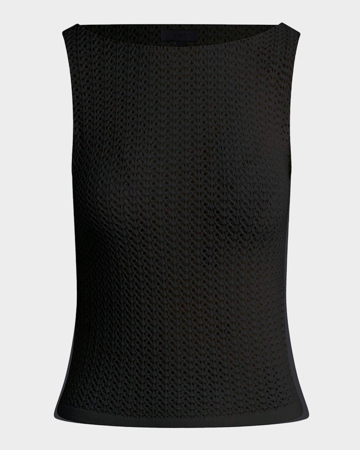 Joe's Jeans The Crochet Boat-Neck Tank Top · LARGE