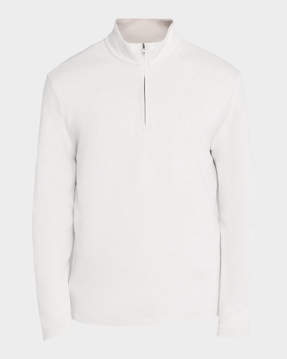 Vince Men's Cotton Blend Quarter-Zip Sweater