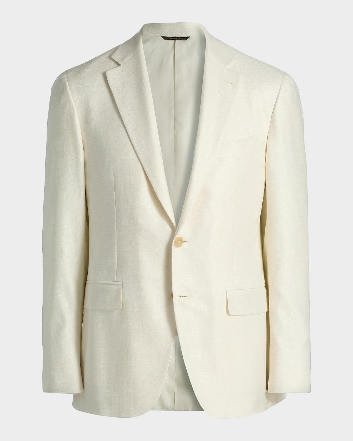 Canali Men's Kei Silk and Cashmere Two-Button Blazer