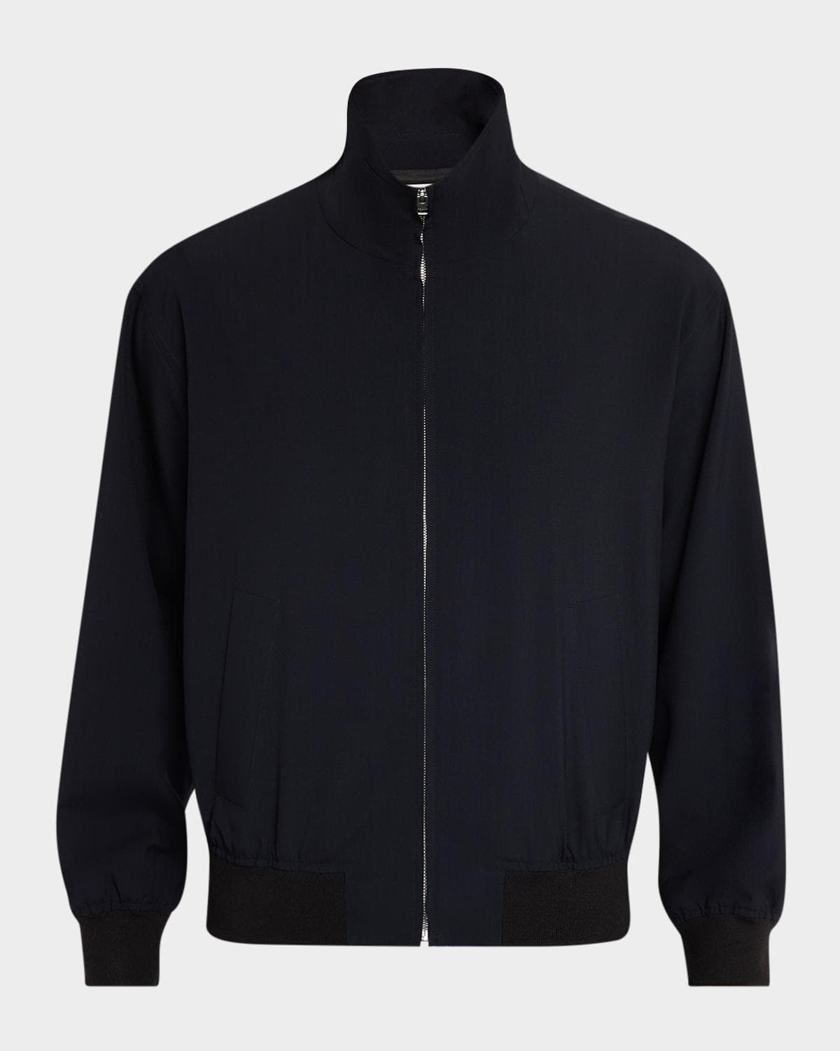FRAME Men's Wool Full-Zip Blouson